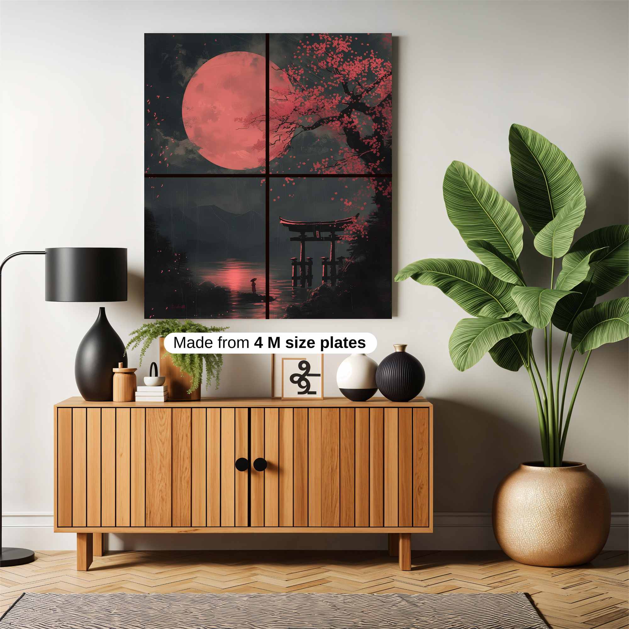 Moonlit Serenity Safe Wall Magnetic / M