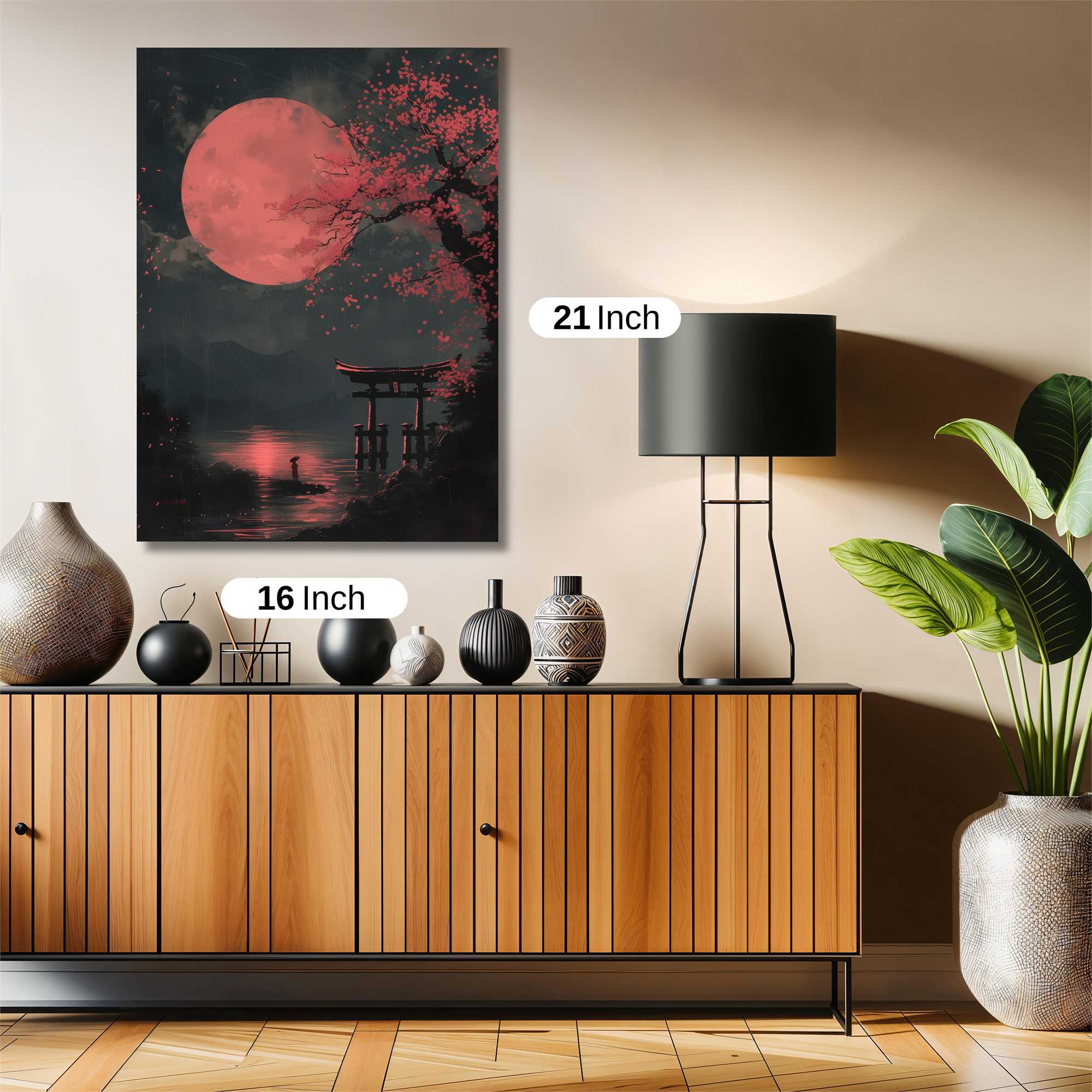 Moonlit Serenity Safe Wall Magnetic / M