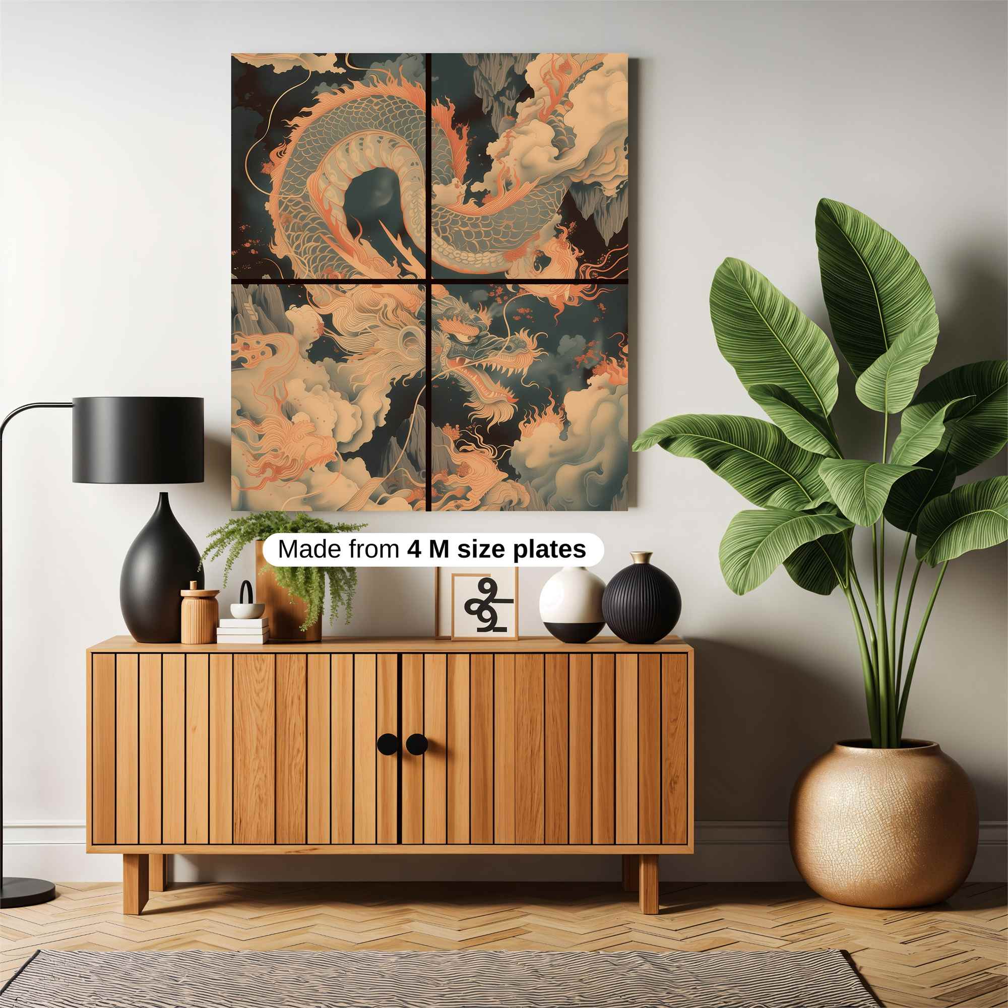 Dragon Whimsy Safe Wall Magnetic / M