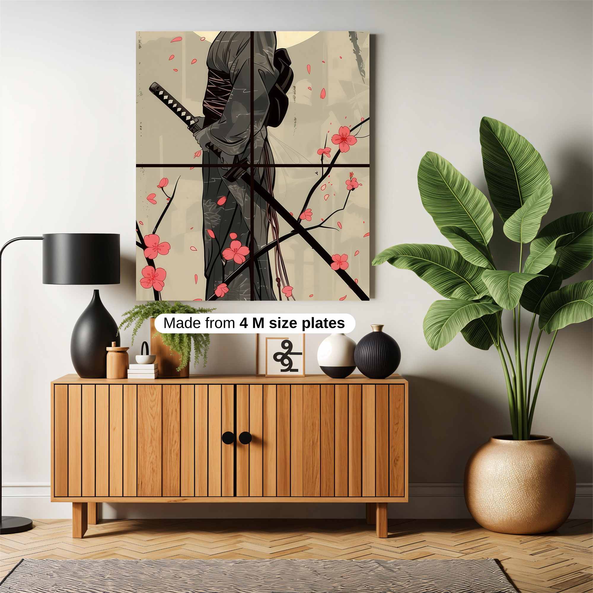 Samurai Serenity Safe Wall Magnetic / M