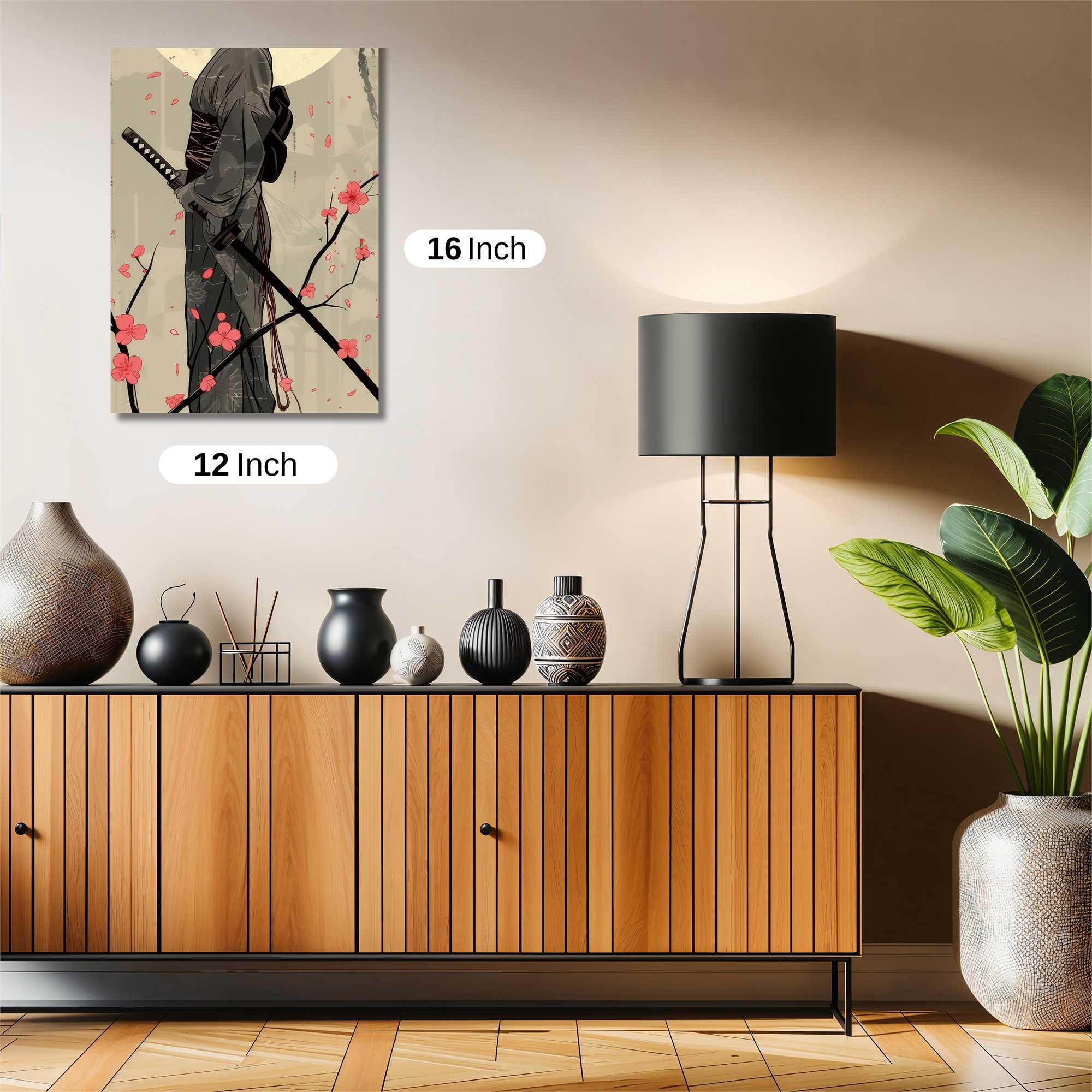 Samurai Serenity Safe Wall Magnetic / M