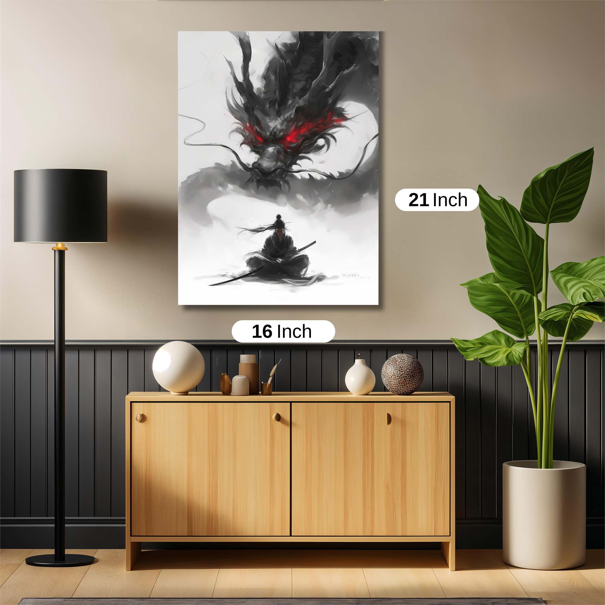 Dragon Serenity Safe Wall Magnetic / M