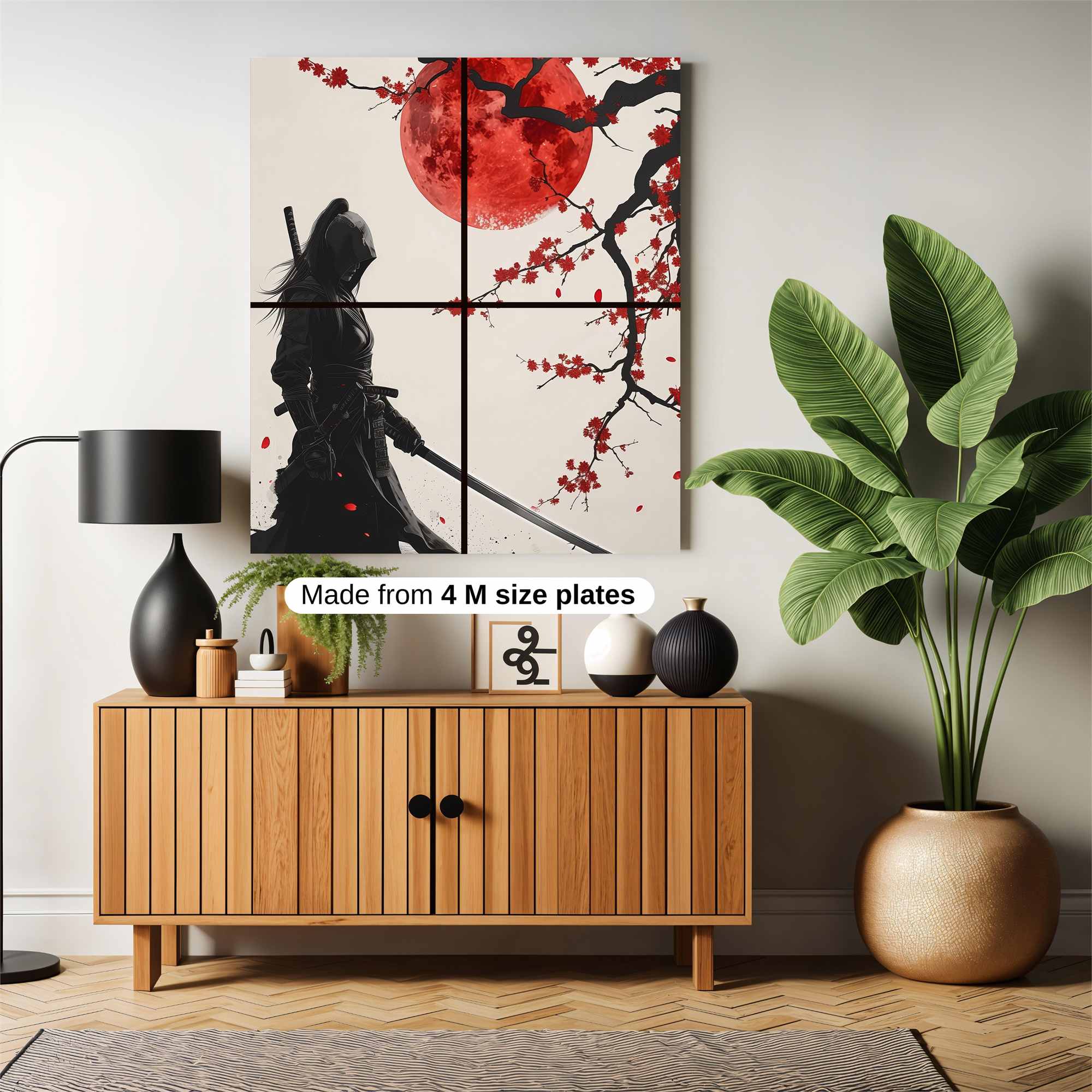 Samurai Serenity Safe Wall Magnetic / M