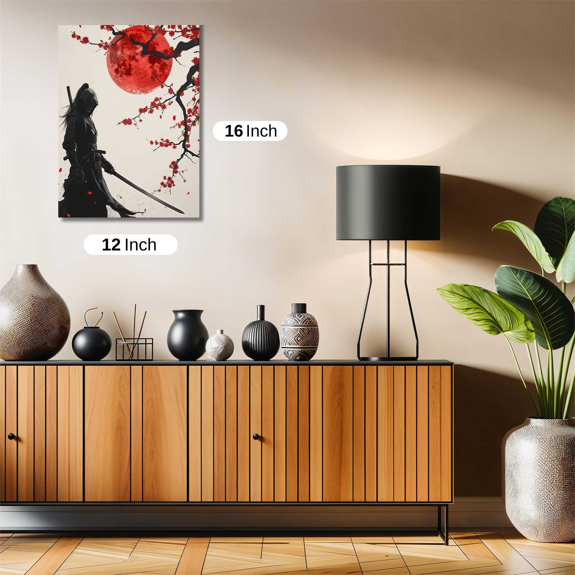 Samurai Serenity Safe Wall Magnetic / M