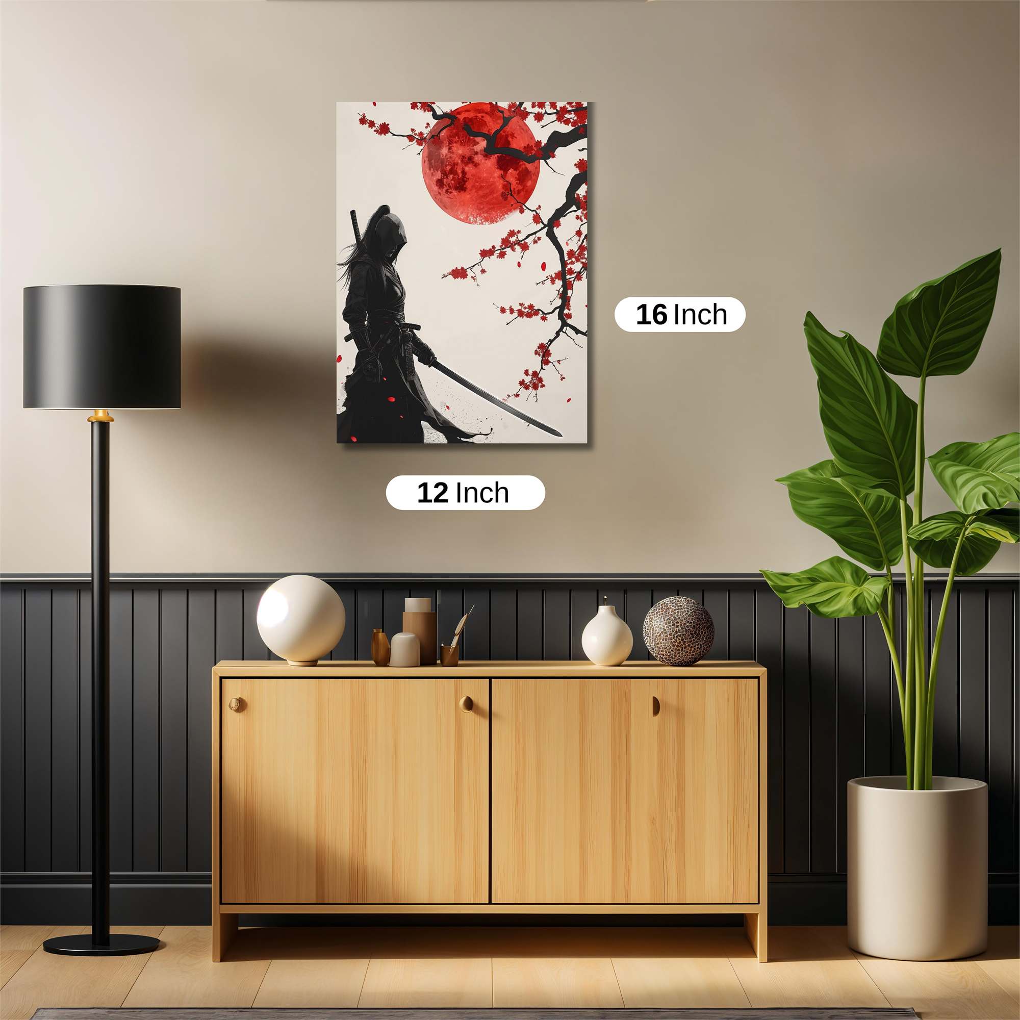 Samurai Serenity Safe Wall Magnetic / M