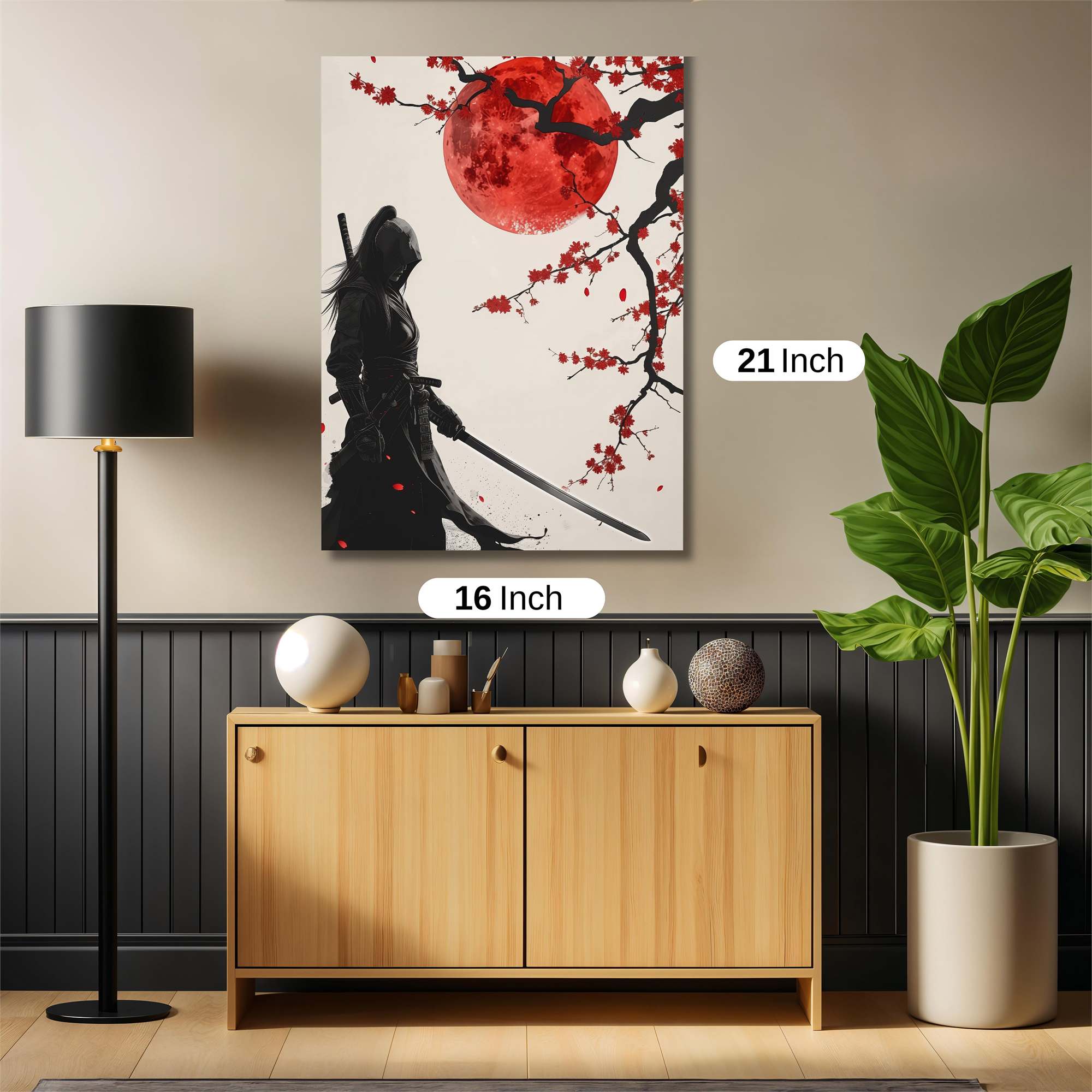 Samurai Serenity Safe Wall Magnetic / M