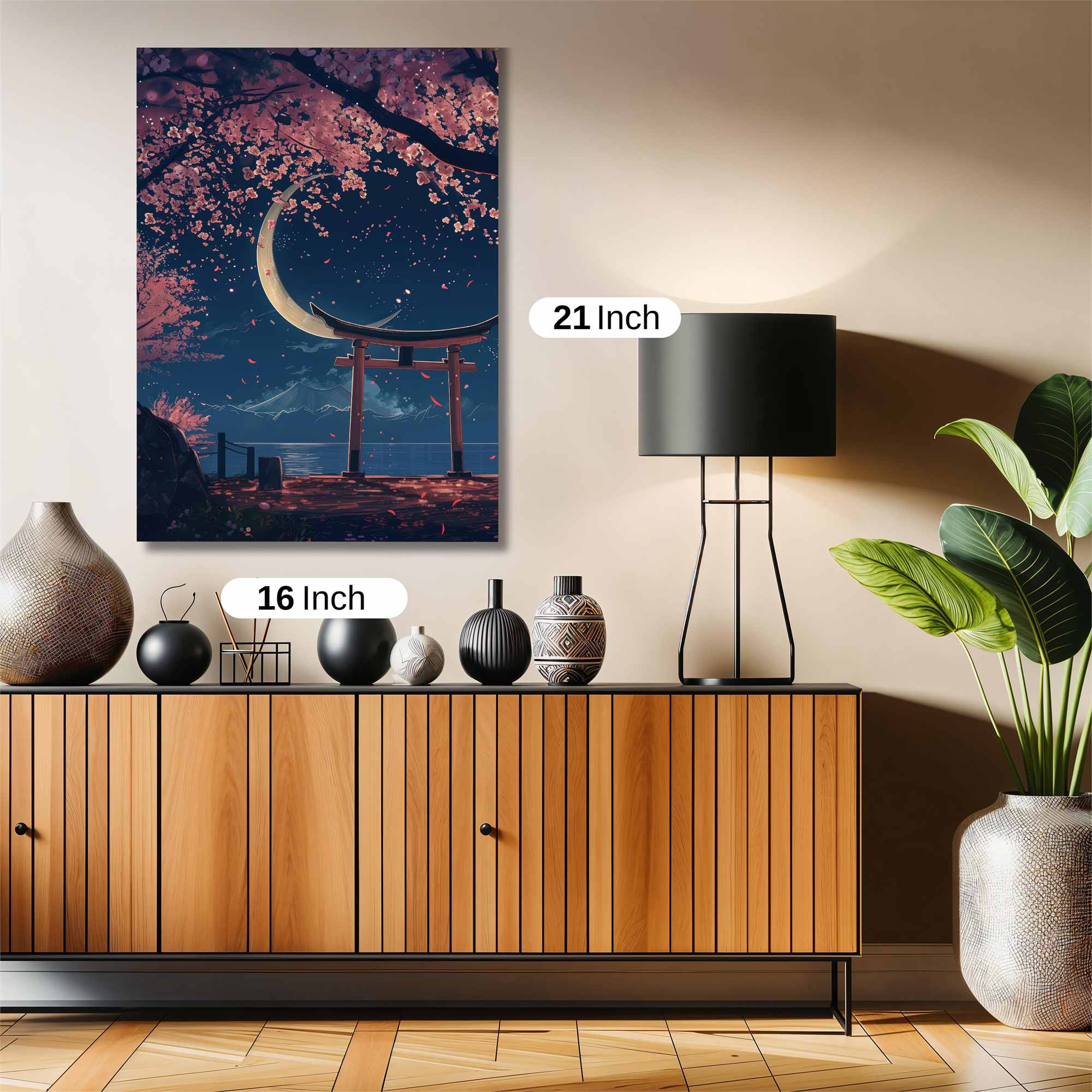 Moonlit Serenity Safe Wall Magnetic / M