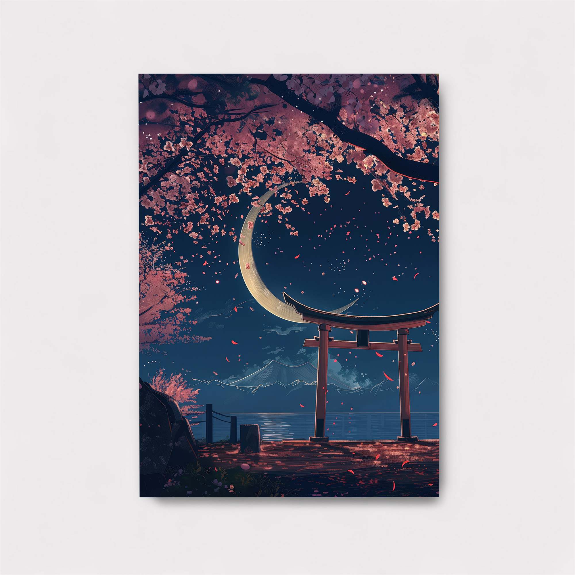 Moonlit Serenity Safe Wall Magnetic / M