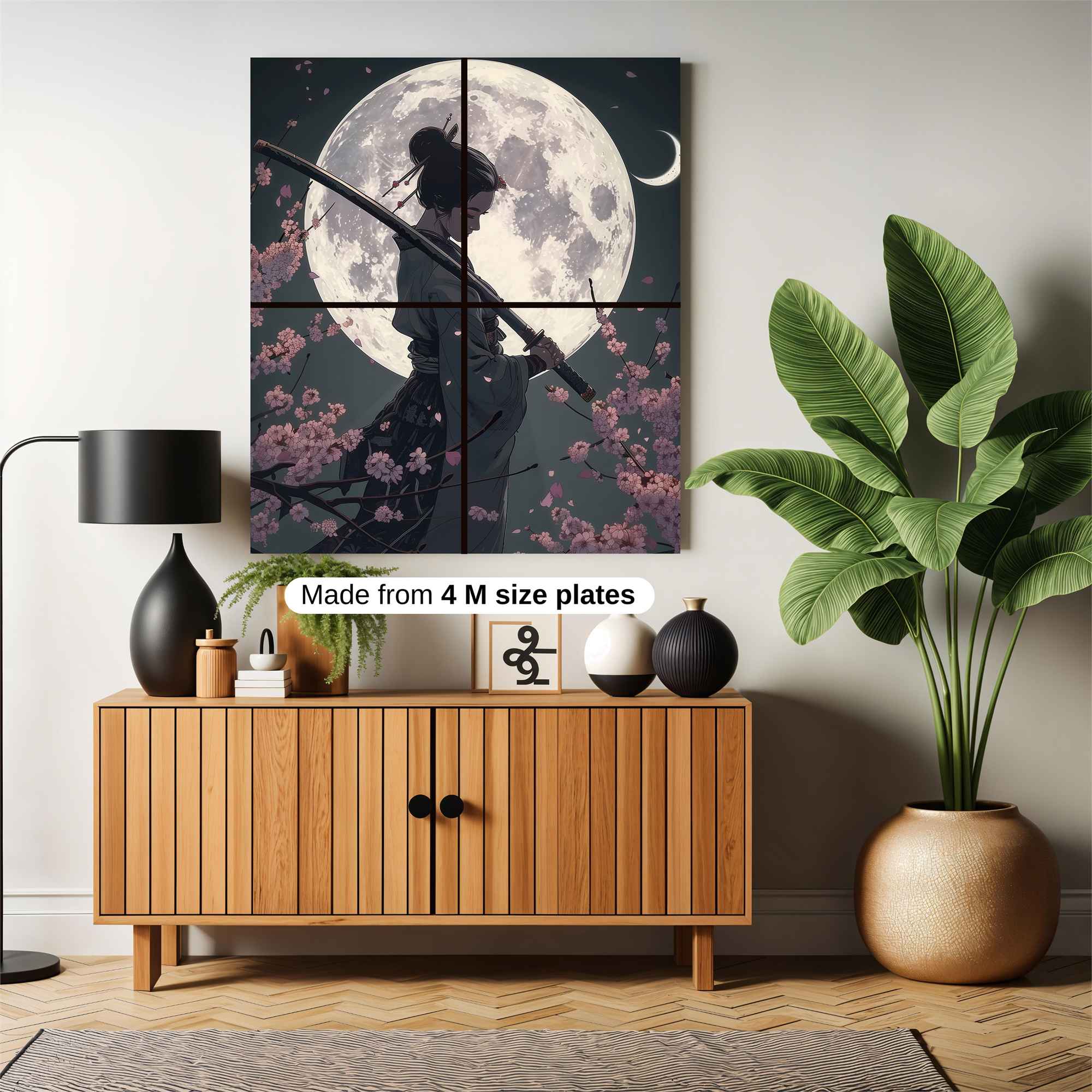 Samurai Serenity Safe Wall Magnetic / M