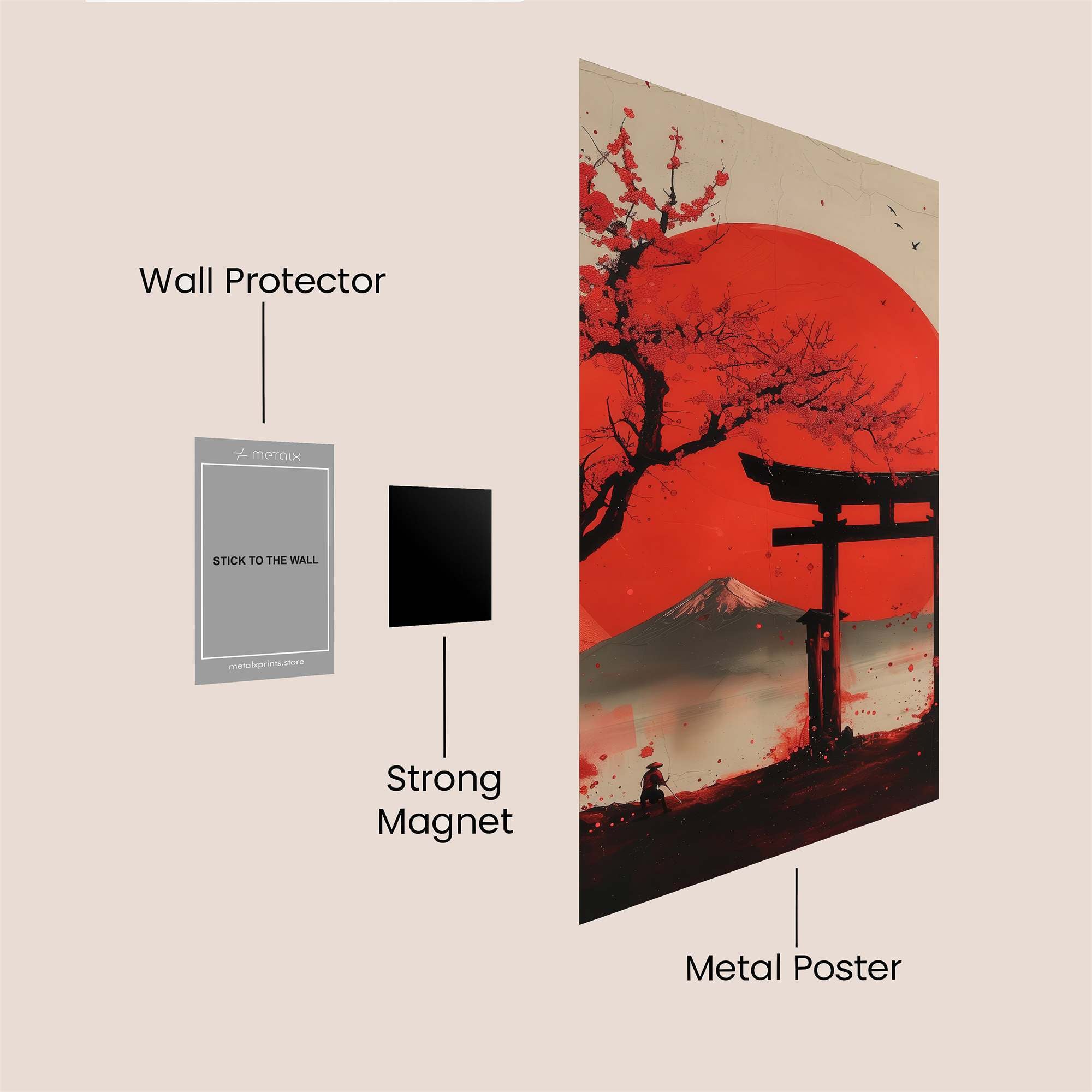 Torii Tranquil Safe Wall Magnetic / M