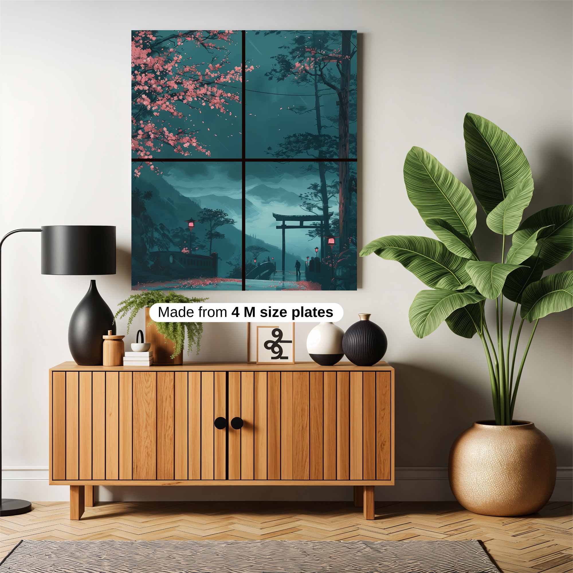 Sakura Serenity Safe Wall Magnetic / M