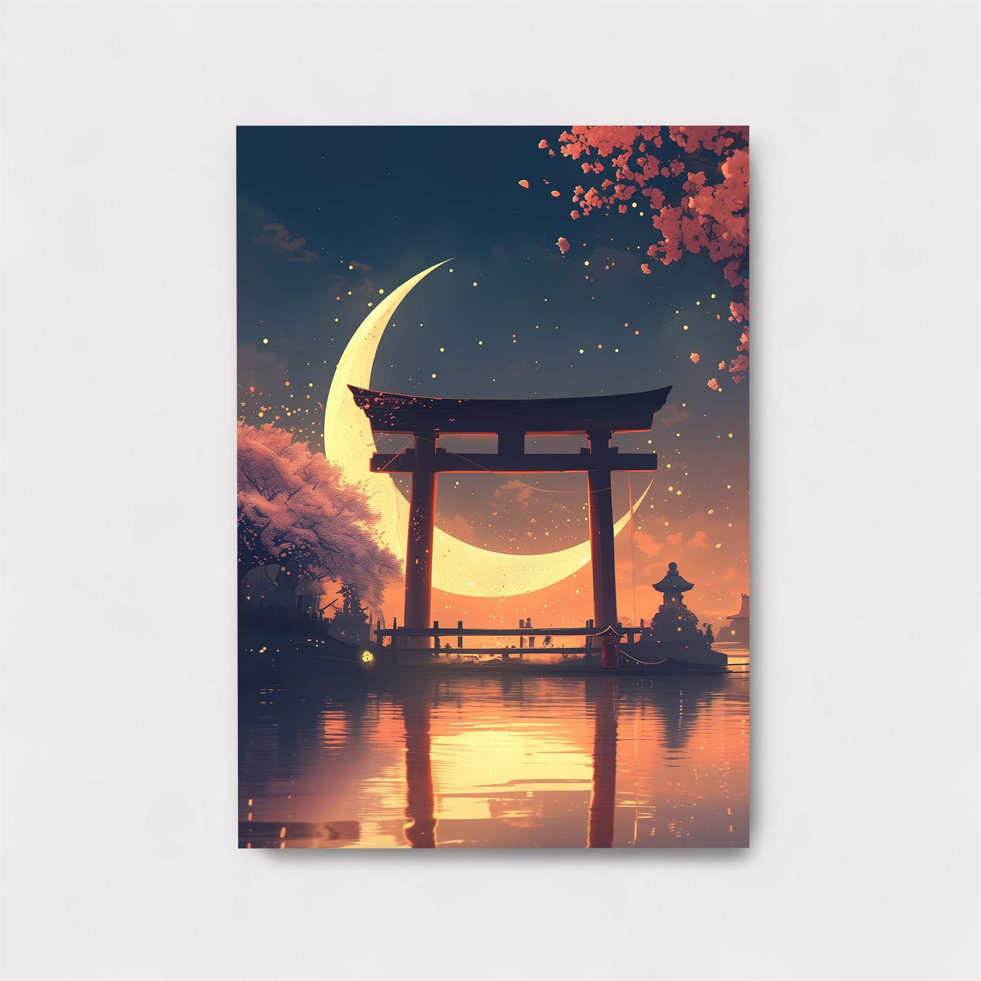 Moonlit Tranquility Safe Wall Magnetic / M
