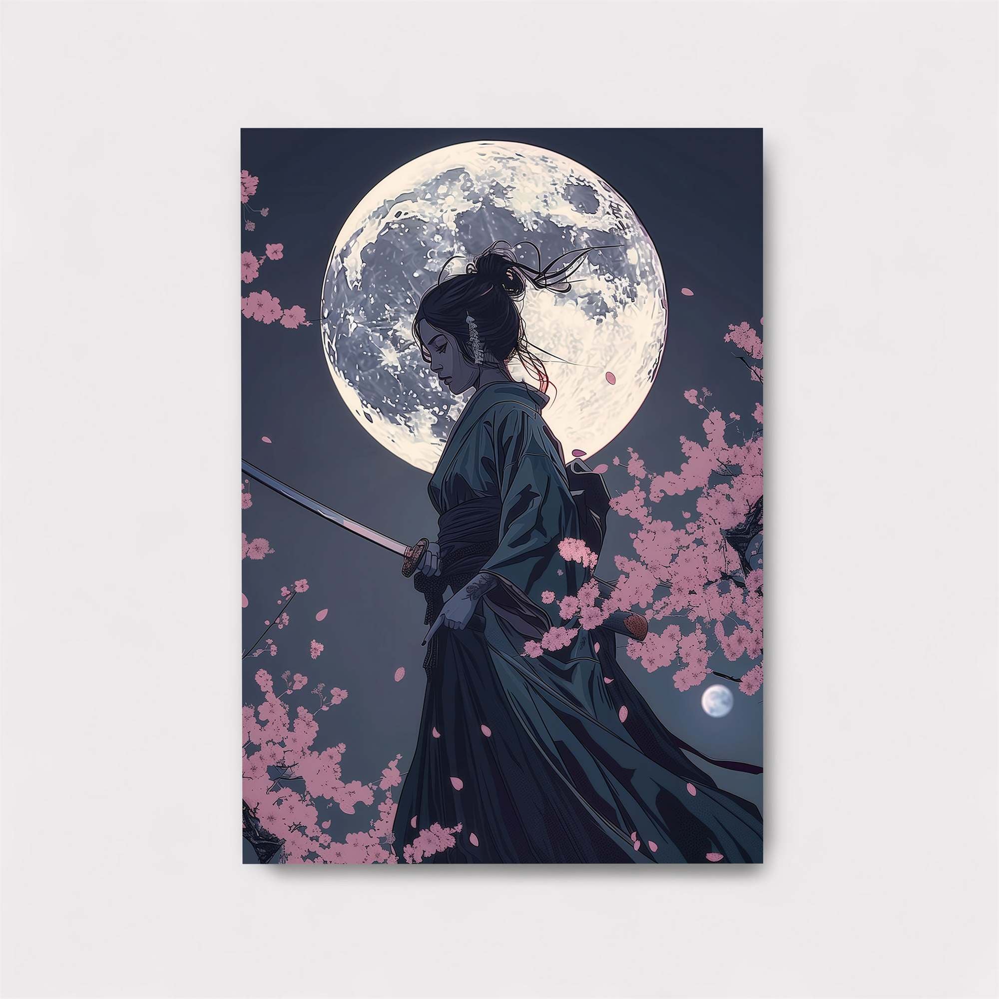 Moonlit Warrior Safe Wall Magnetic / M