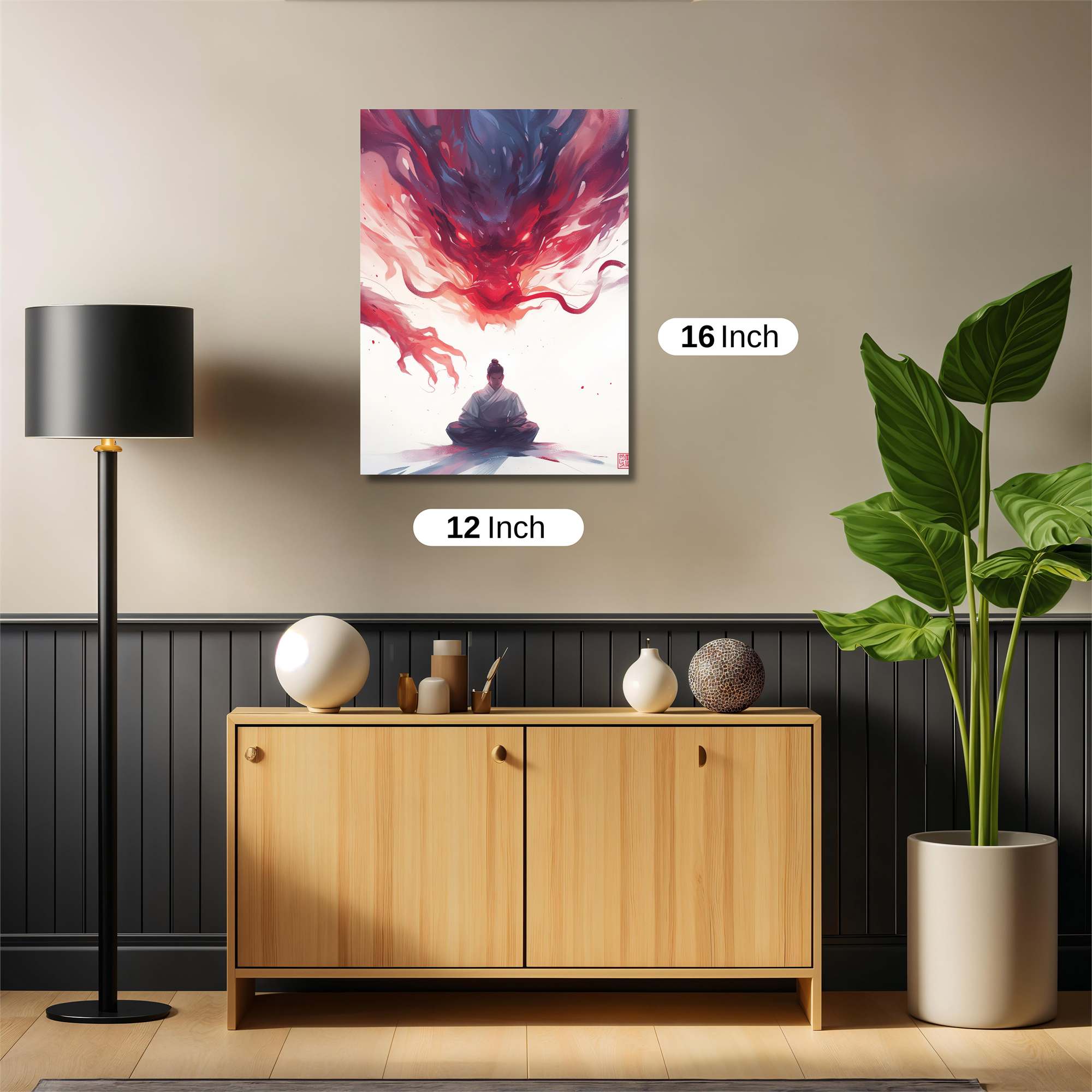 Dragon Serenity Safe Wall Magnetic / M