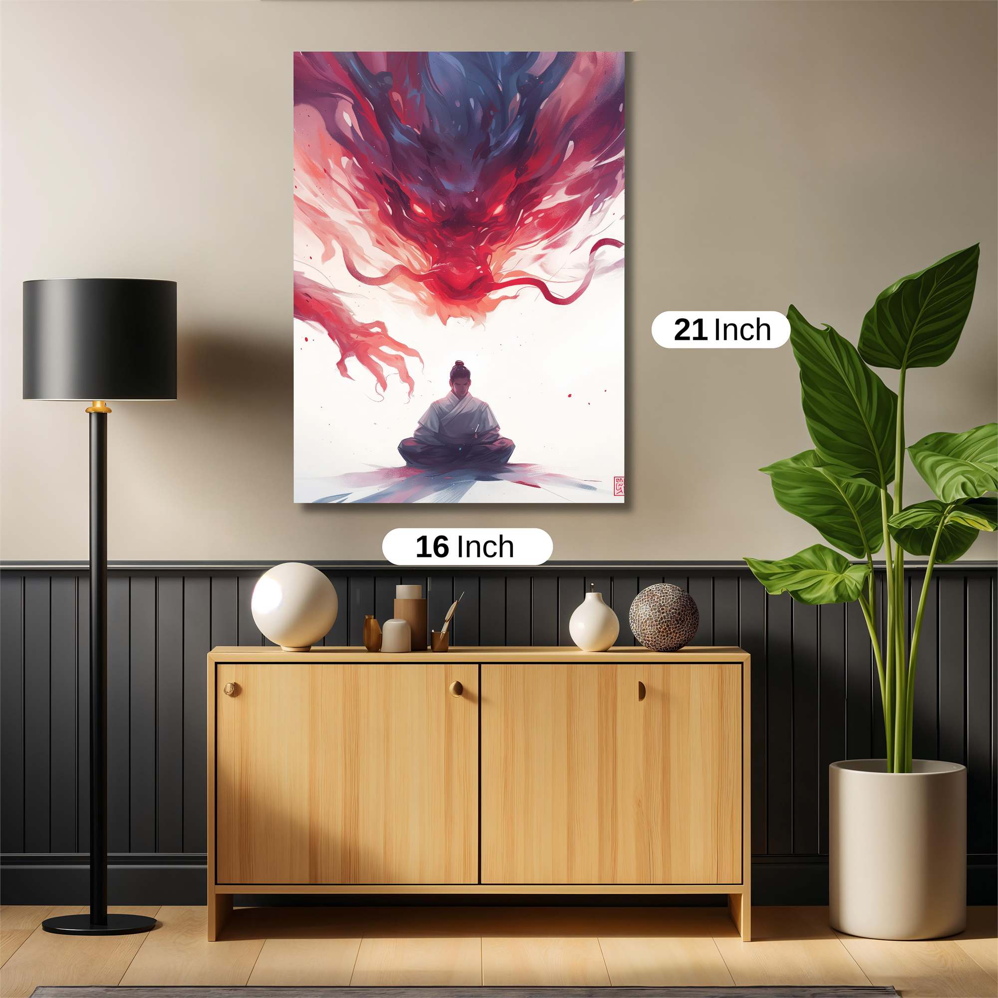 Dragon Serenity Safe Wall Magnetic / M