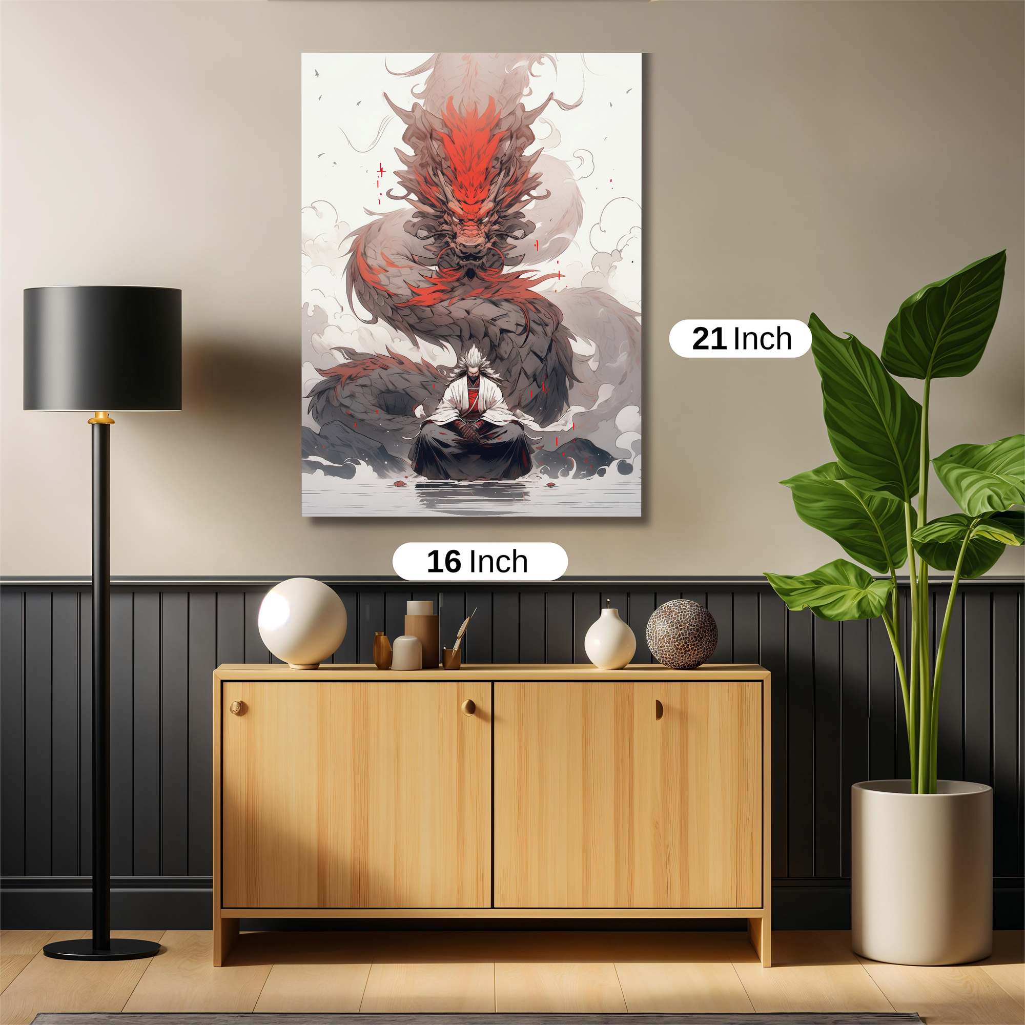 Dragon Serenity Safe Wall Magnetic / M