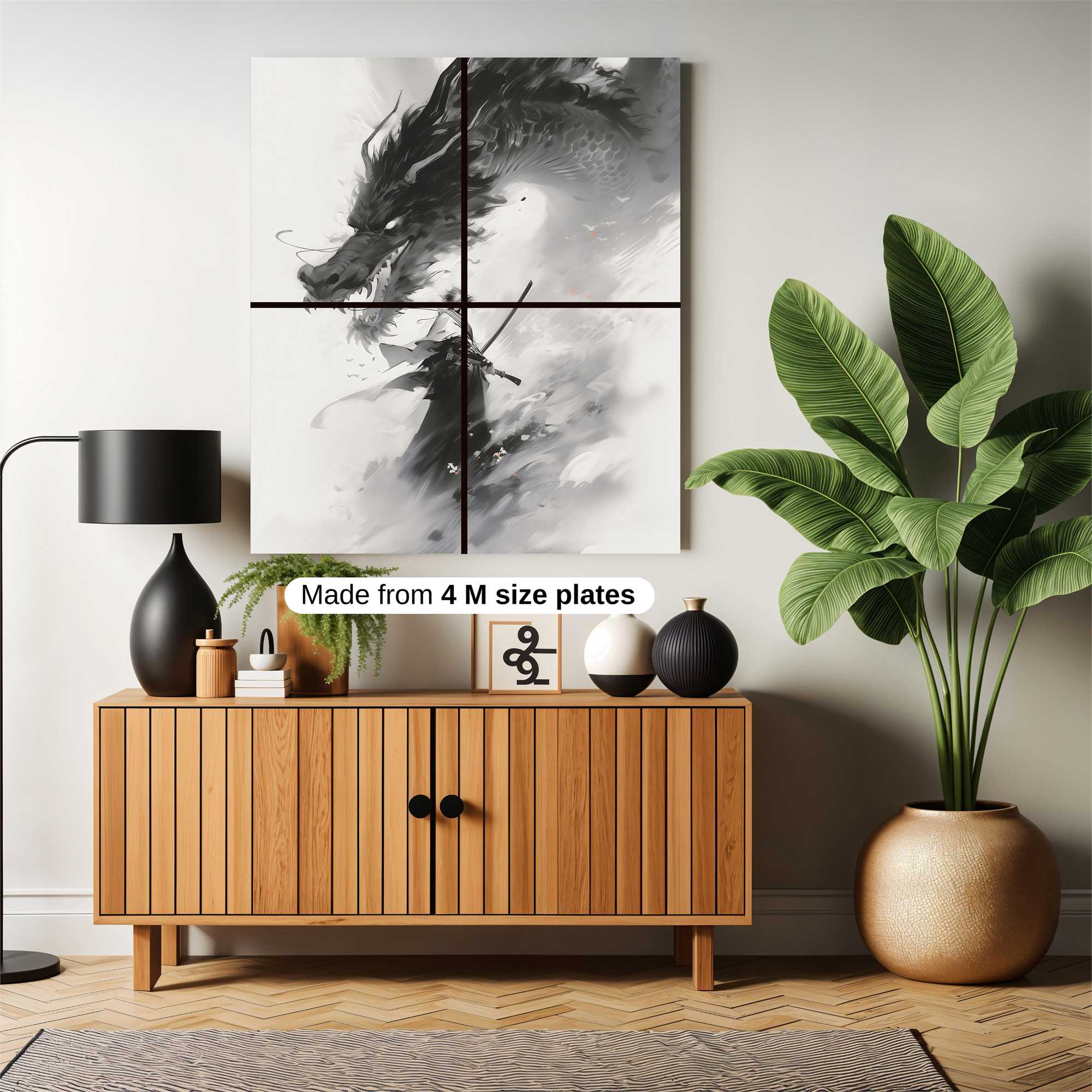 Samurai Serenity Safe Wall Magnetic / M