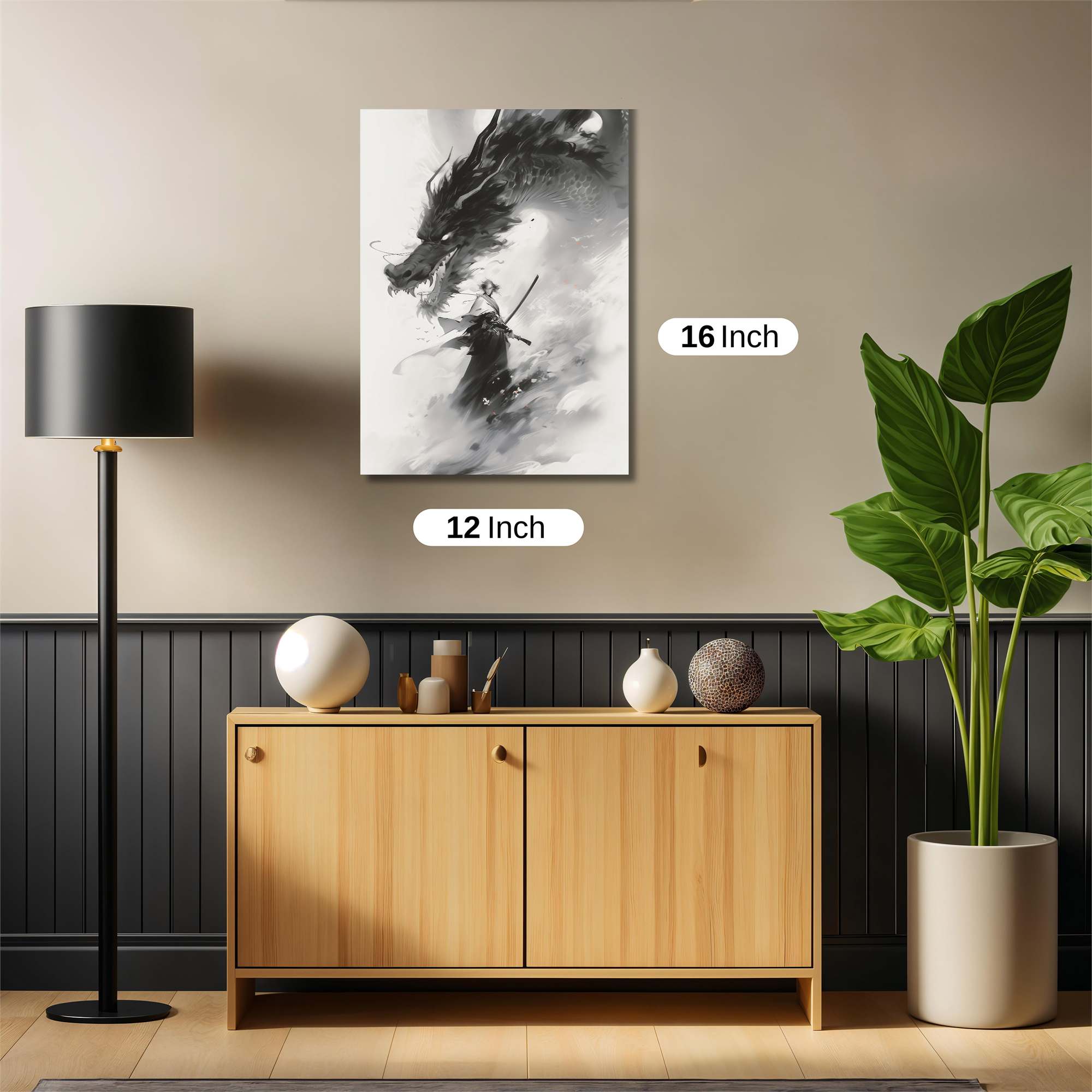 Samurai Serenity Safe Wall Magnetic / M