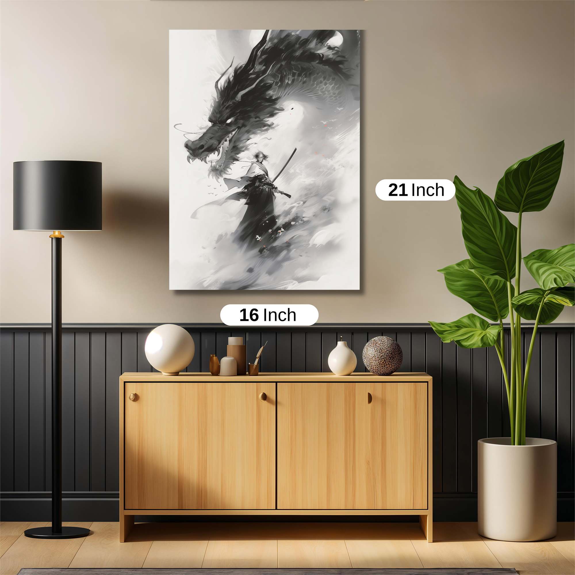 Samurai Serenity Safe Wall Magnetic / M