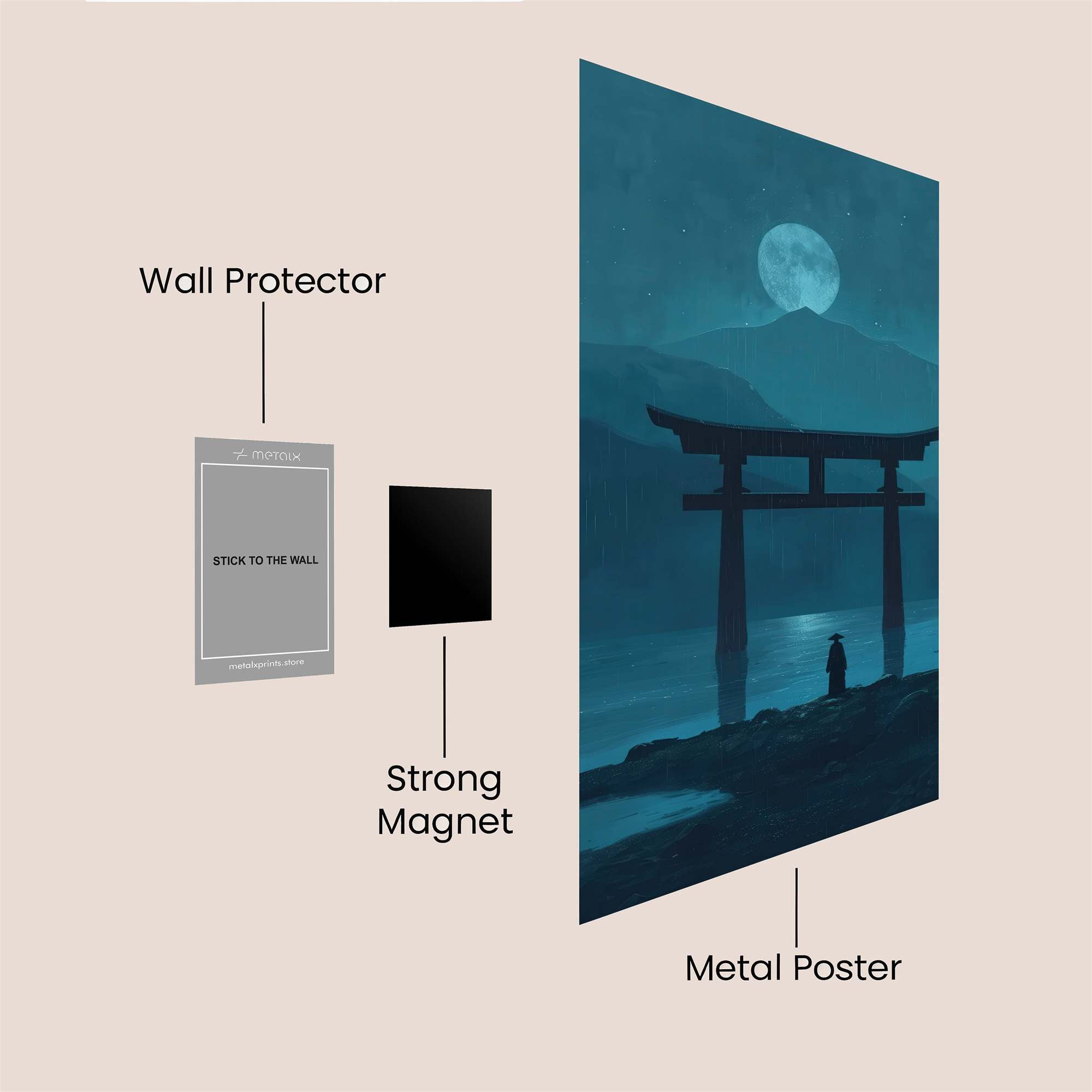 Torii Tranquil Safe Wall Magnetic / M