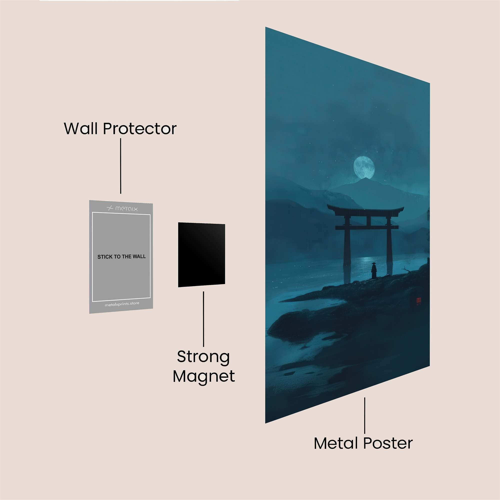Torii Tranquil Safe Wall Magnetic / M
