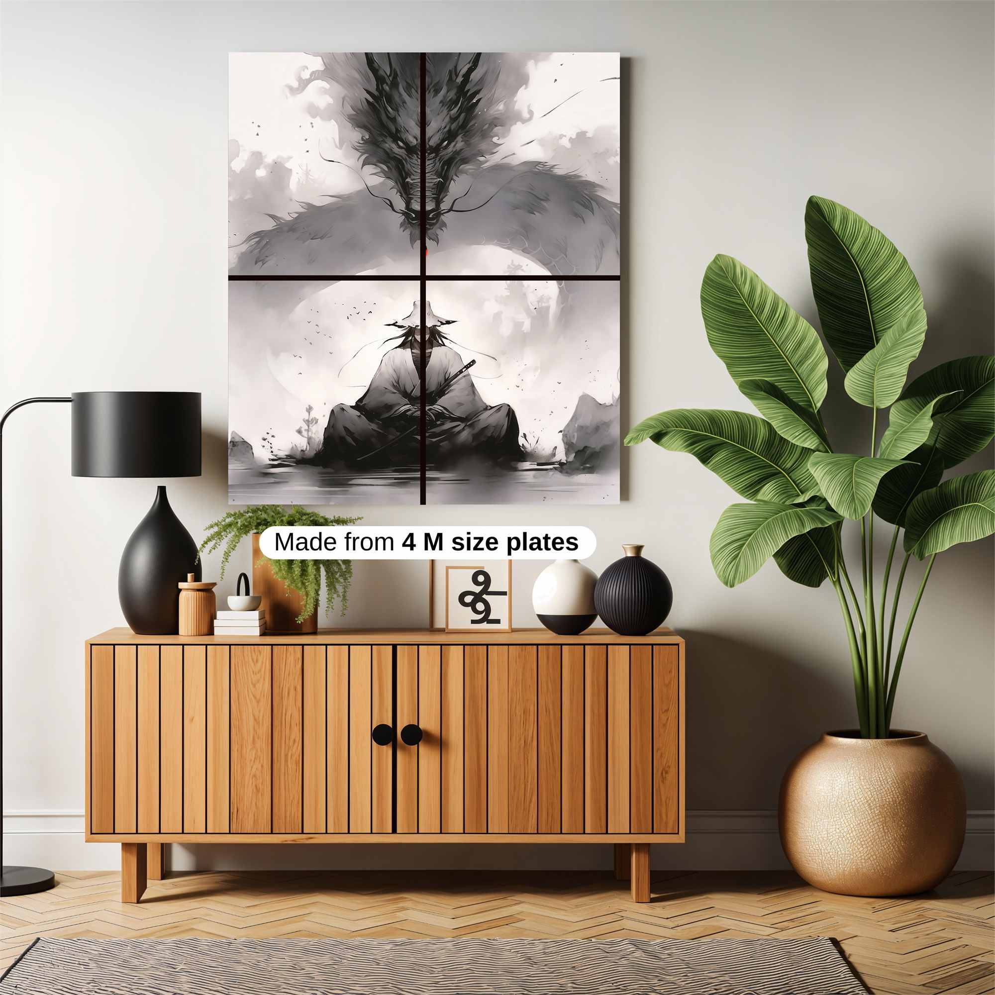 Samurai Serenity Safe Wall Magnetic / M