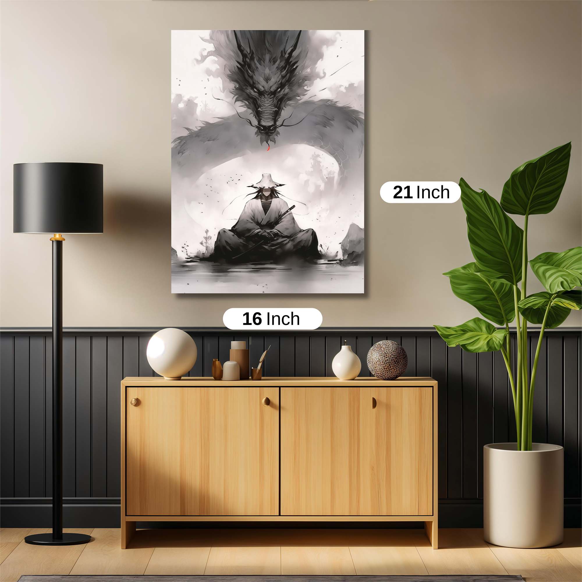 Samurai Serenity Safe Wall Magnetic / M