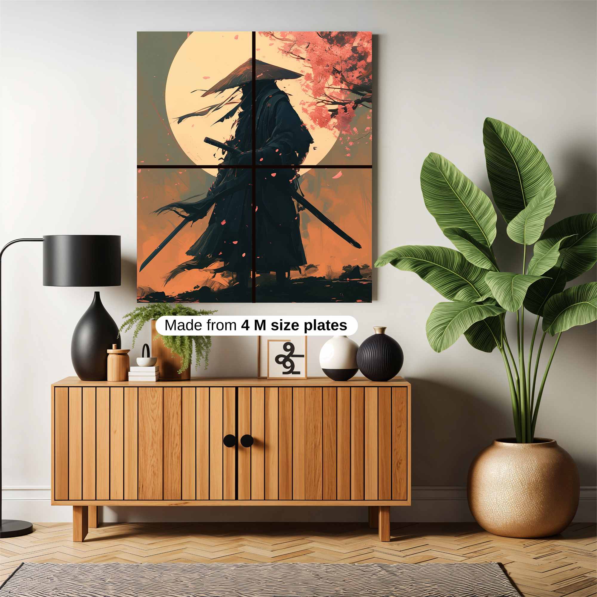 Samurai Serenity Safe Wall Magnetic / M