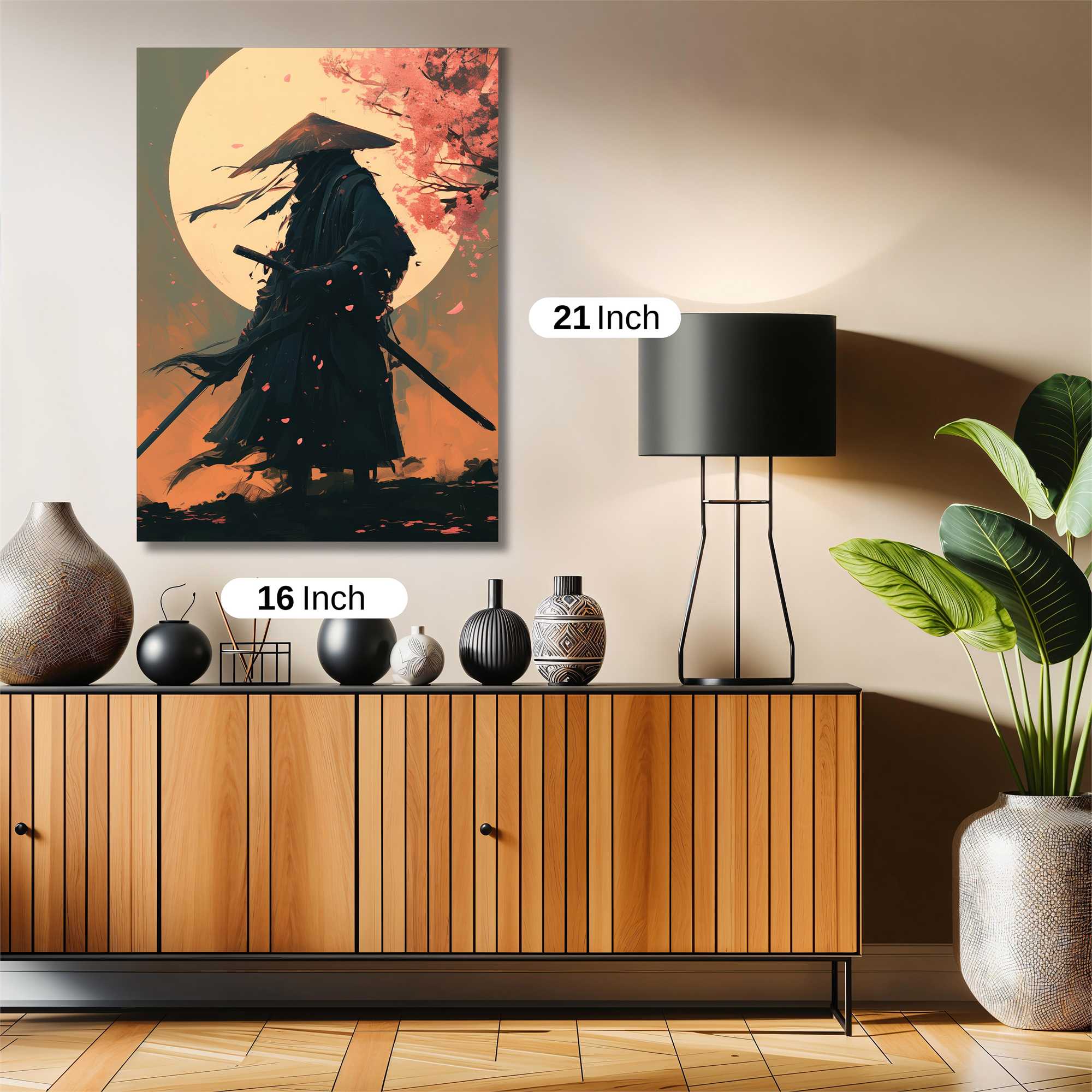 Samurai Serenity Safe Wall Magnetic / M