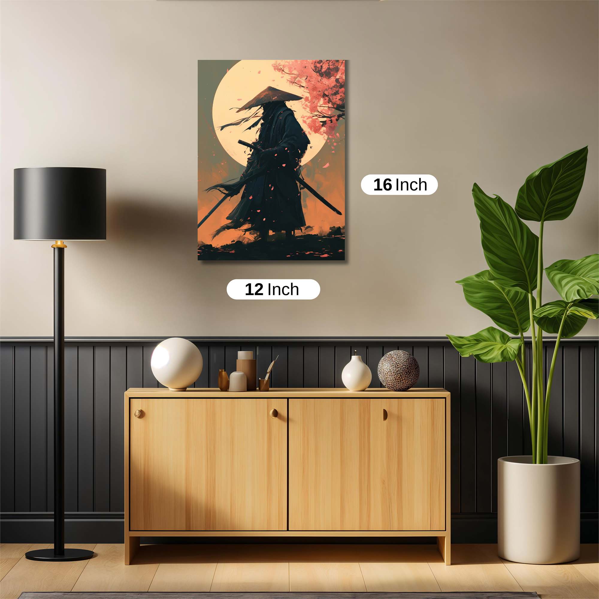 Samurai Serenity Safe Wall Magnetic / M