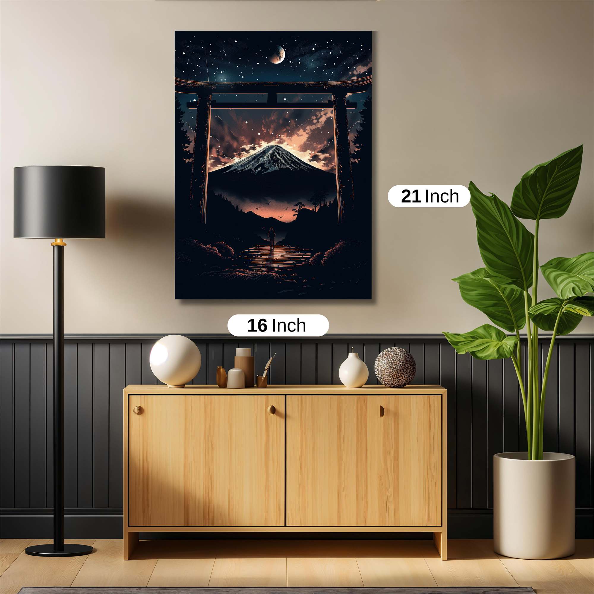 Fuji Tranquil Safe Wall Magnetic / M