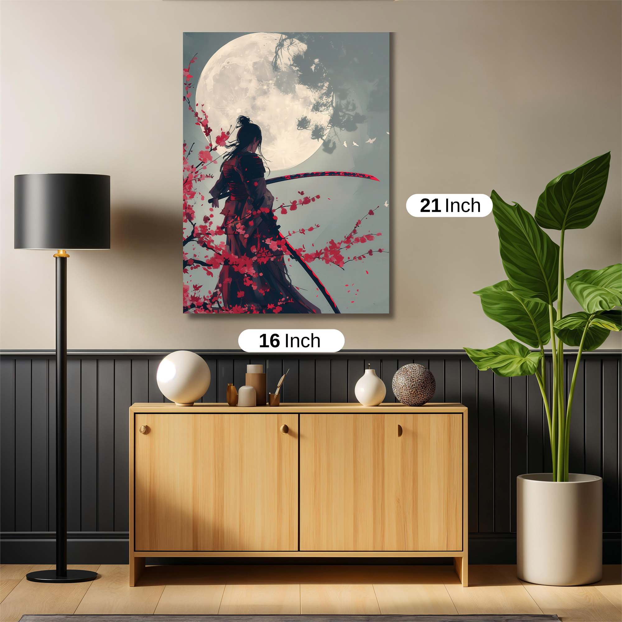 Samurai Serenity Safe Wall Magnetic / M