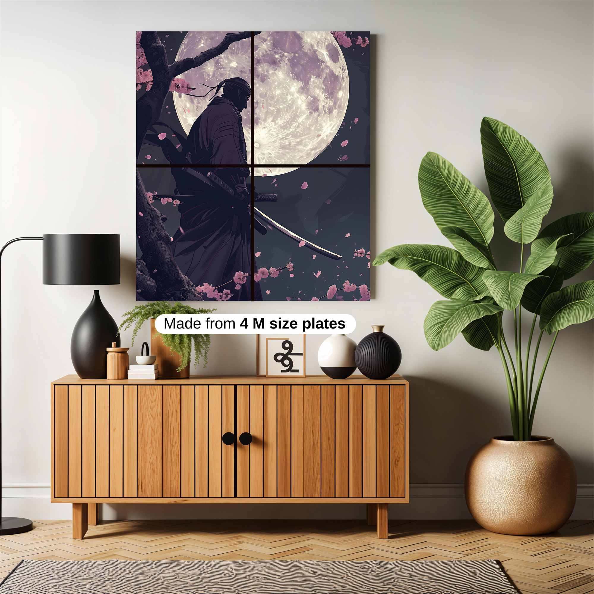 Samurai Serenity Safe Wall Magnetic / M