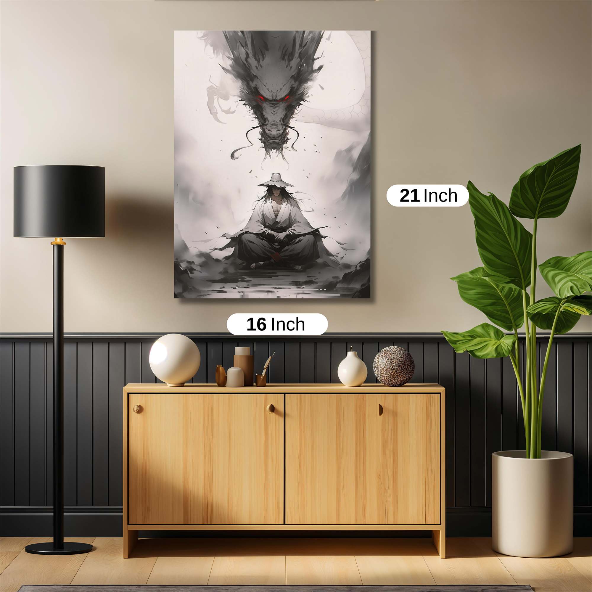 Dragon Serenity Safe Wall Magnetic / M