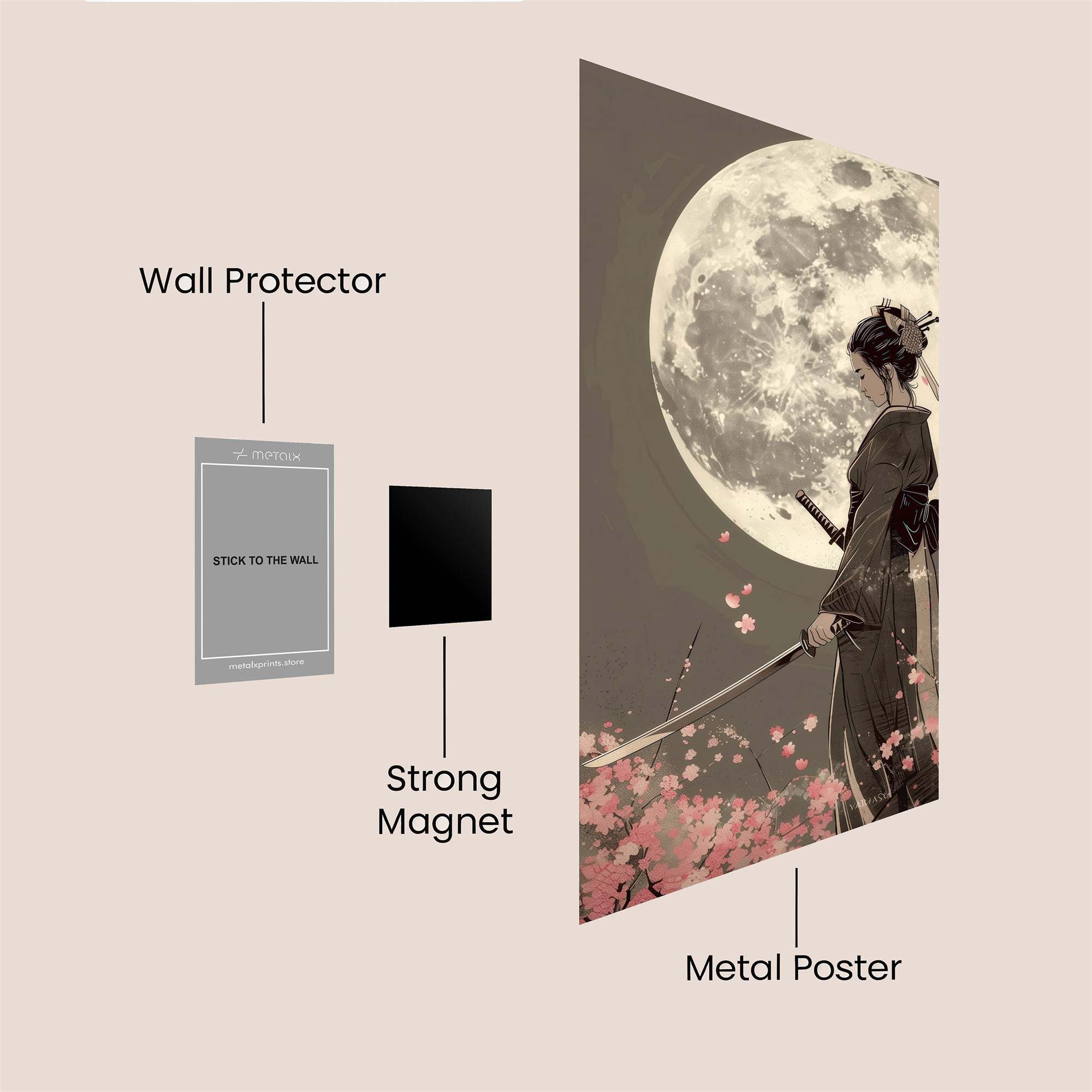 Moonlit Valor Safe Wall Magnetic / M