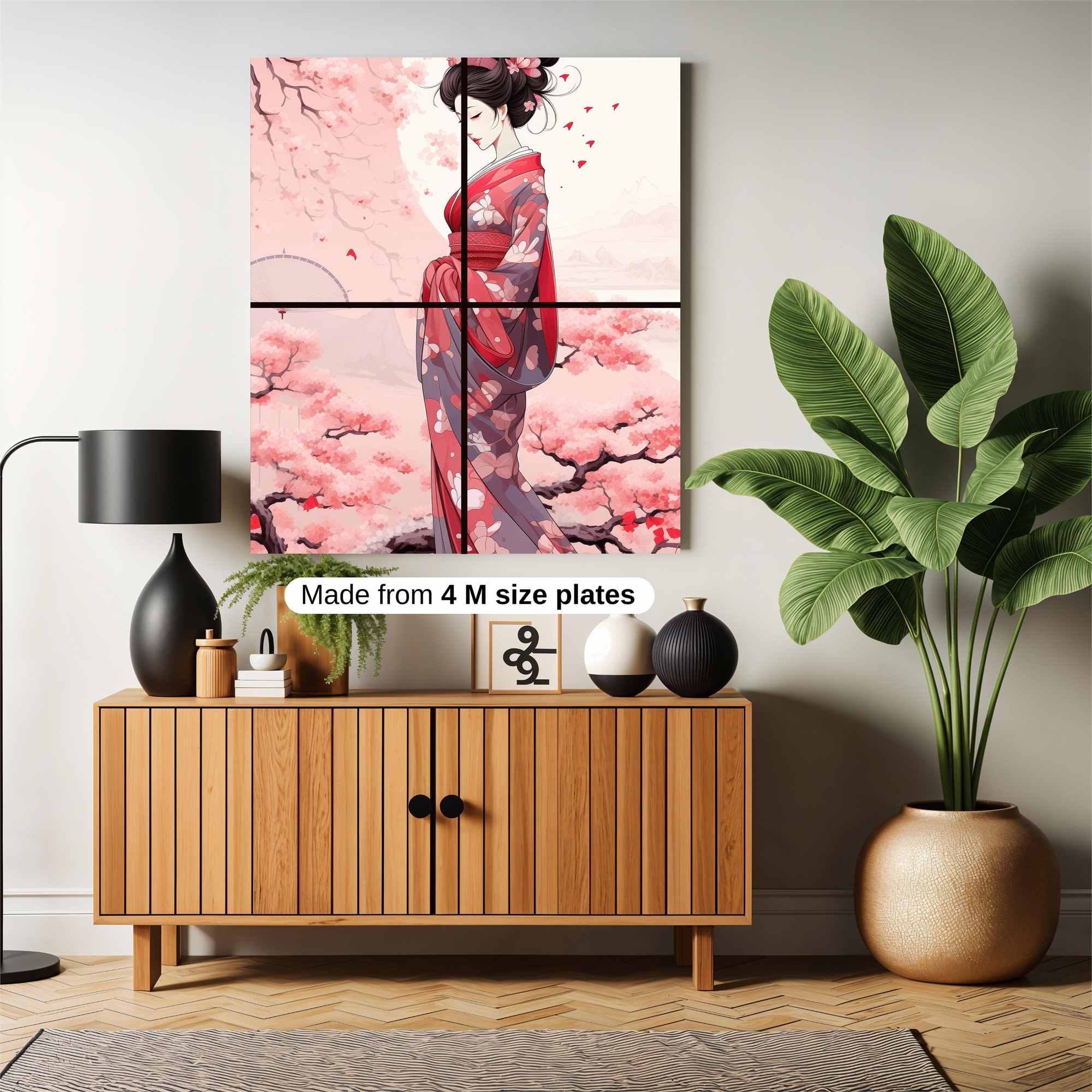 Geisha Serenity Safe Wall Magnetic / M