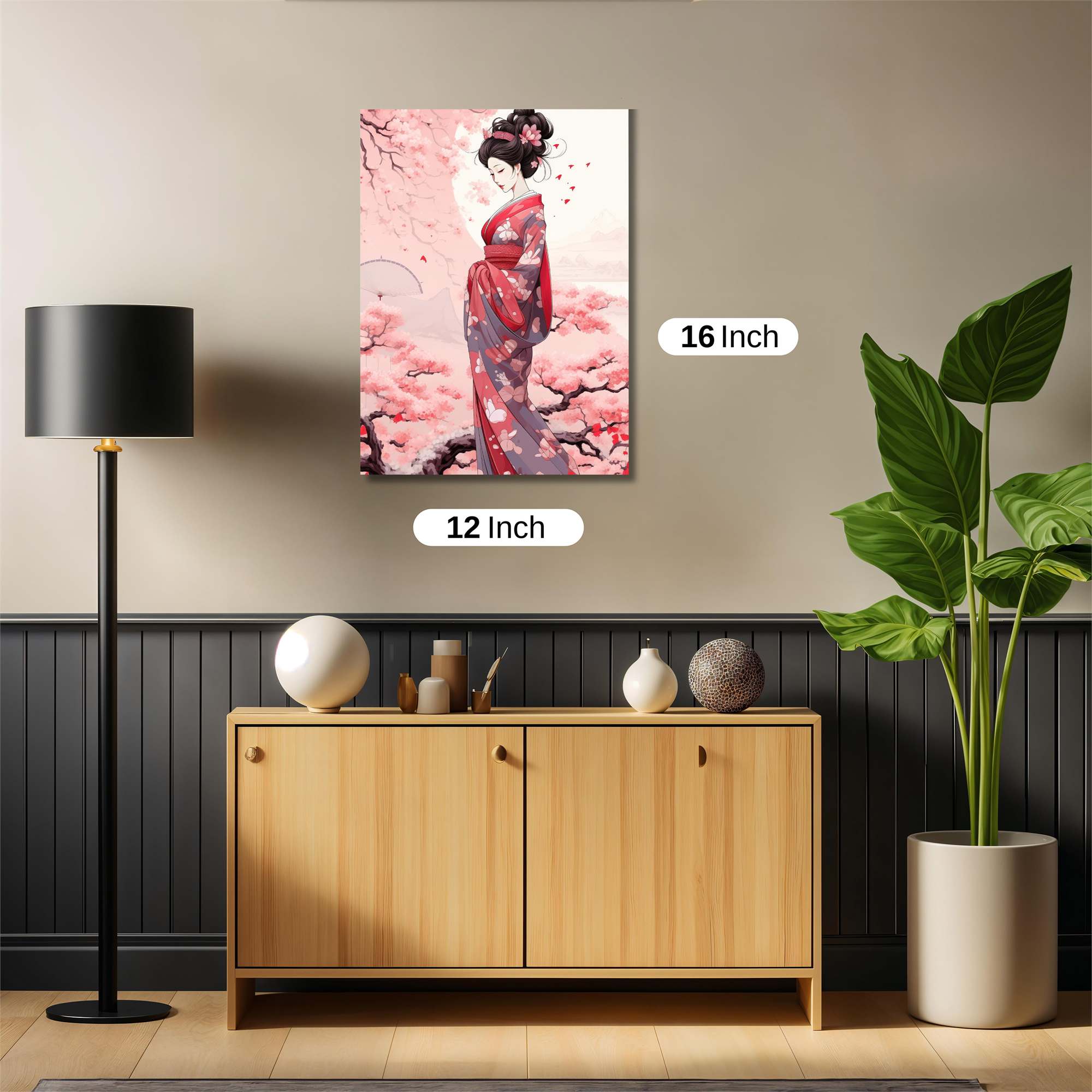 Geisha Serenity Safe Wall Magnetic / M