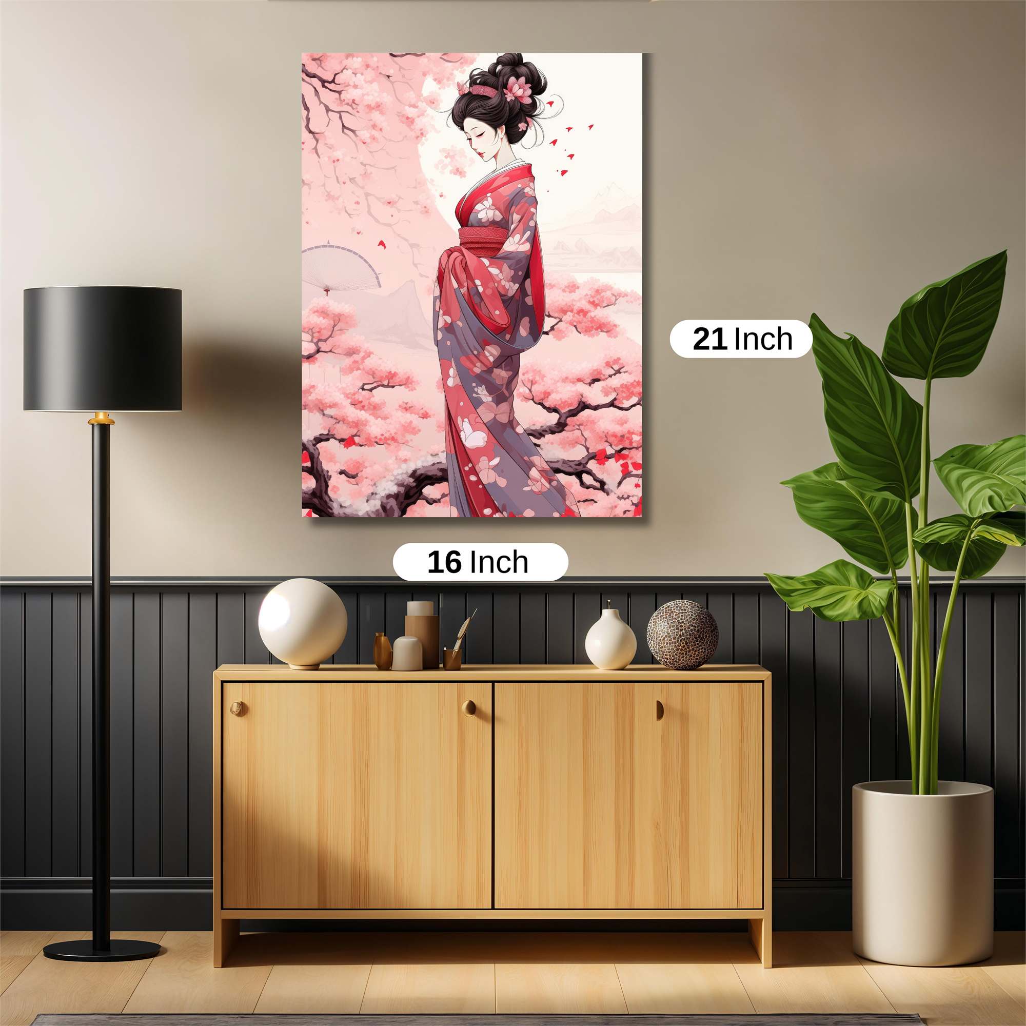 Geisha Serenity Safe Wall Magnetic / M