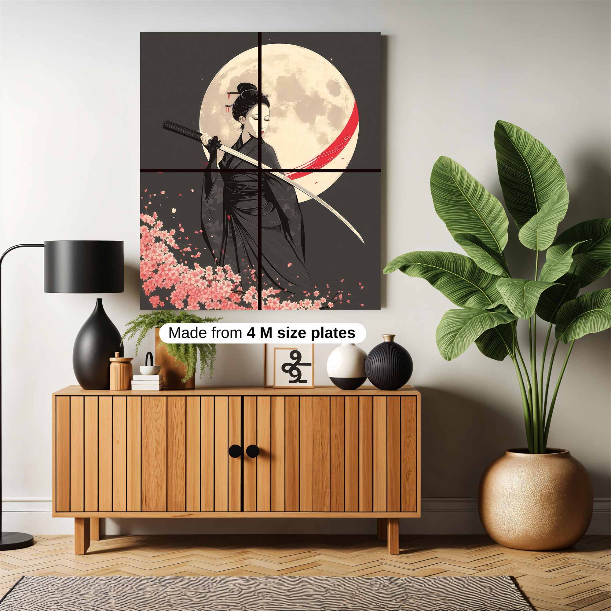 Samurai Serenity Safe Wall Magnetic / M