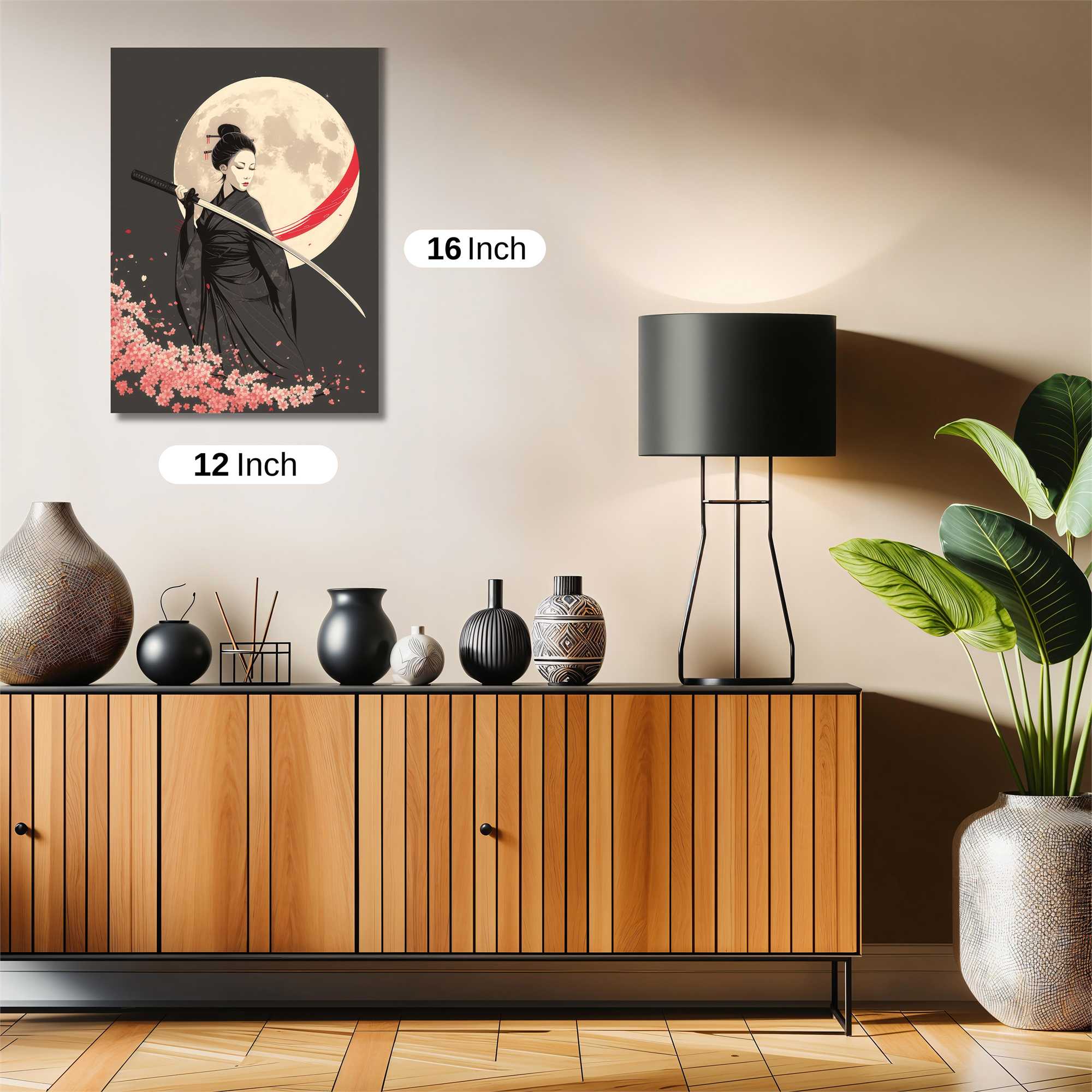 Samurai Serenity Safe Wall Magnetic / M