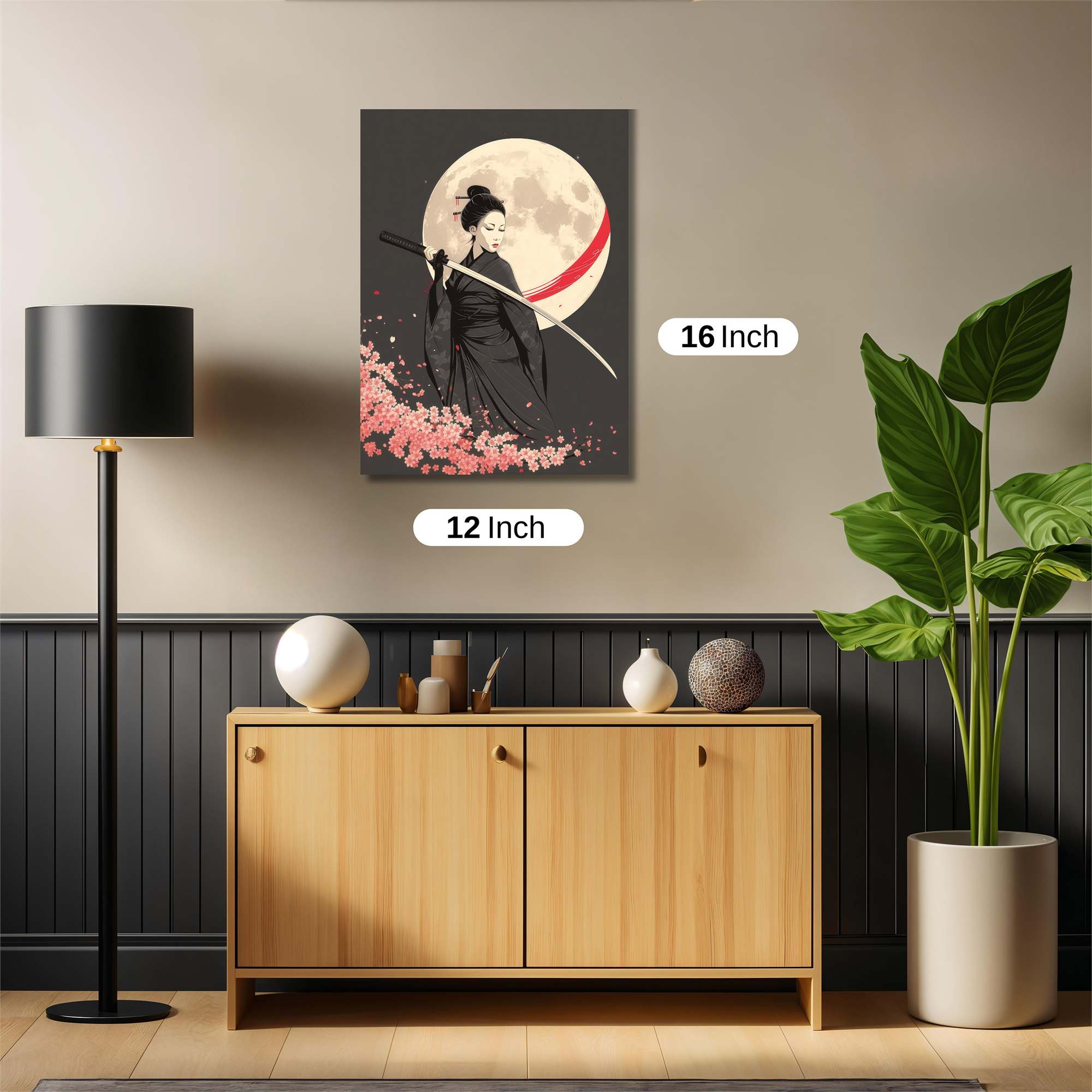 Samurai Serenity Safe Wall Magnetic / M