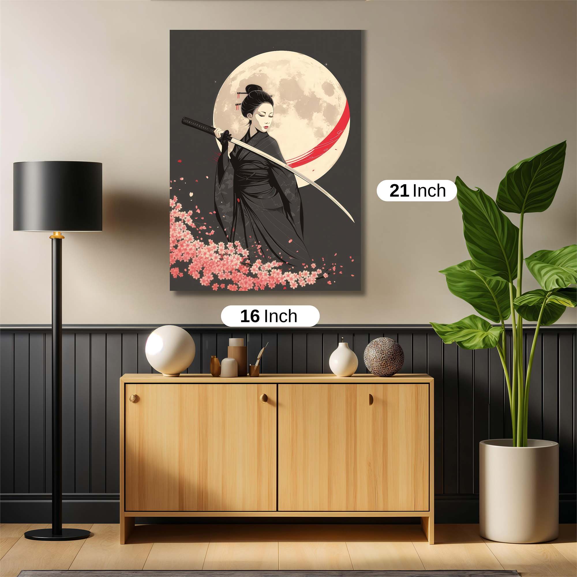 Samurai Serenity Safe Wall Magnetic / M