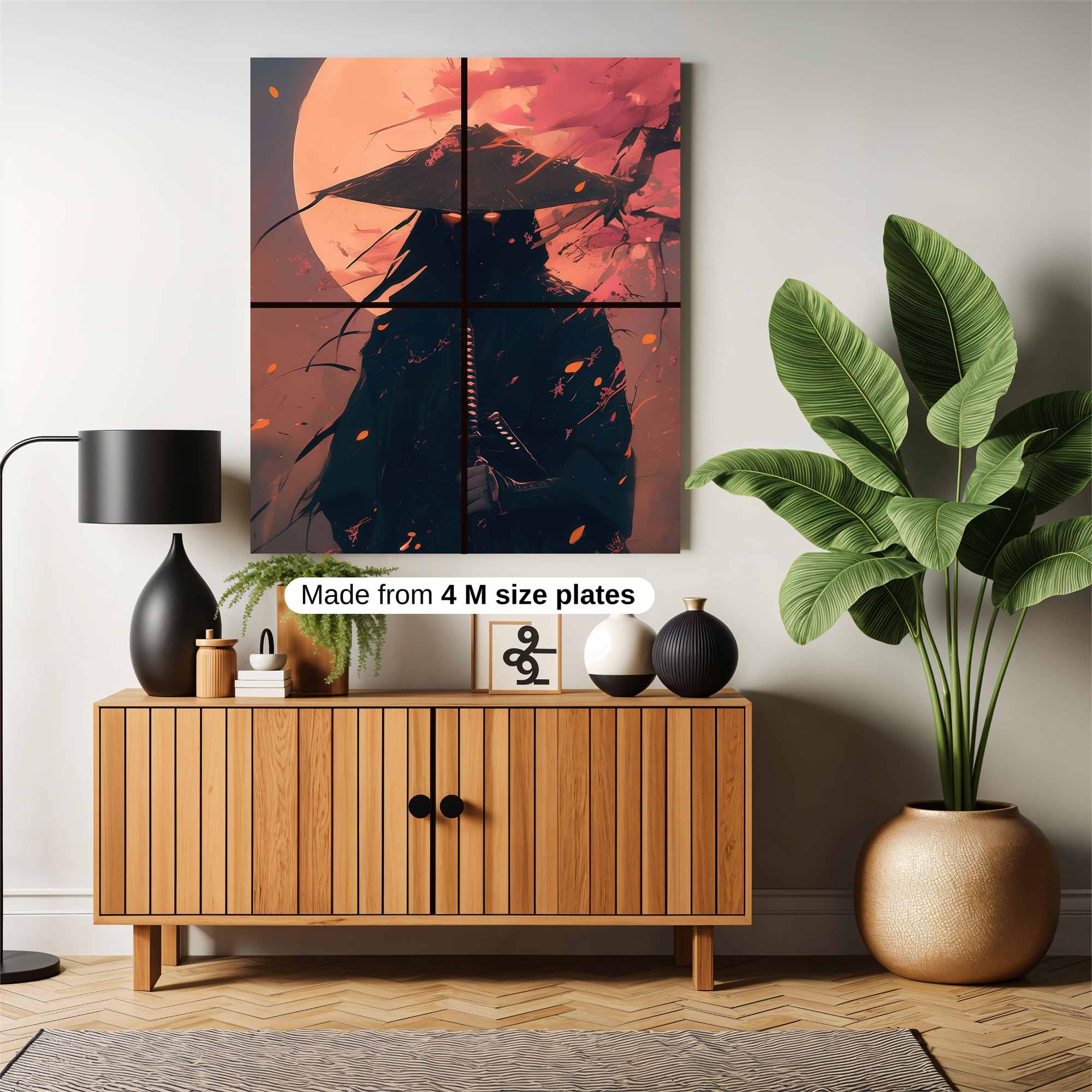 Samurai Serenity Safe Wall Magnetic / M