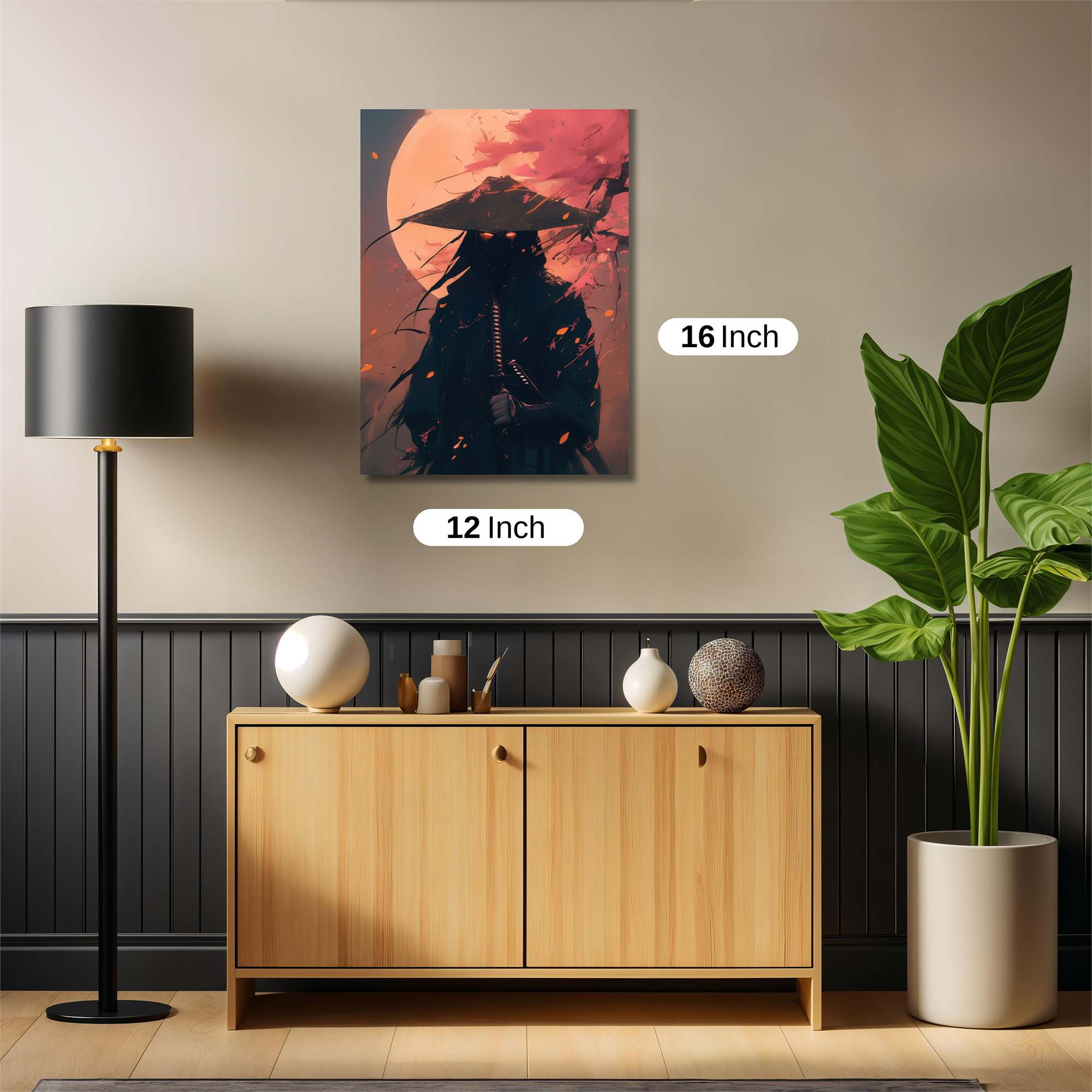 Samurai Serenity Safe Wall Magnetic / M