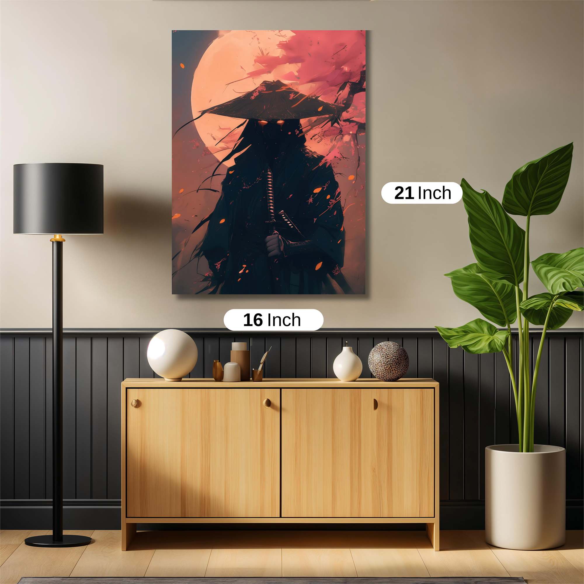 Samurai Serenity Safe Wall Magnetic / M