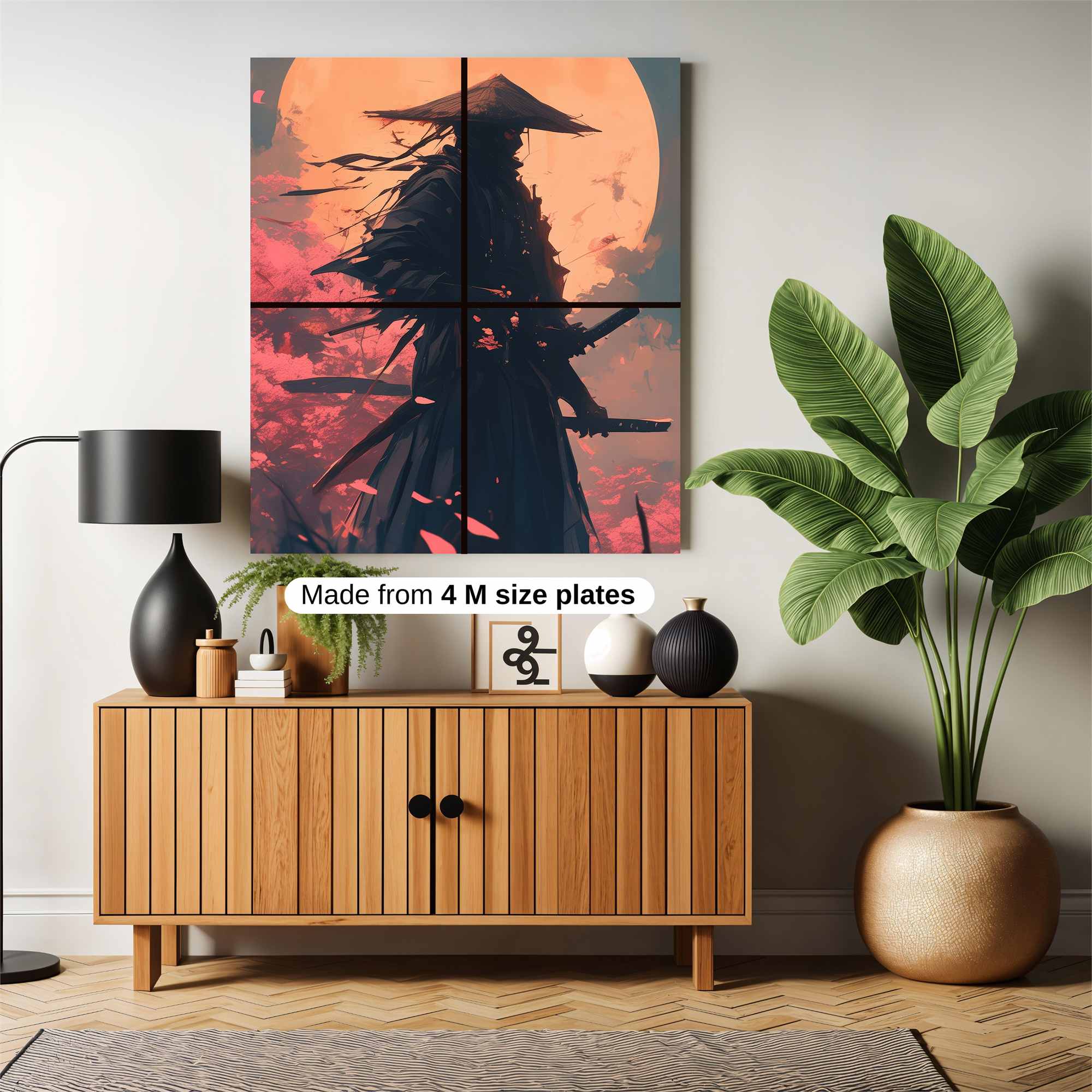 Samurai Serenity Safe Wall Magnetic / M