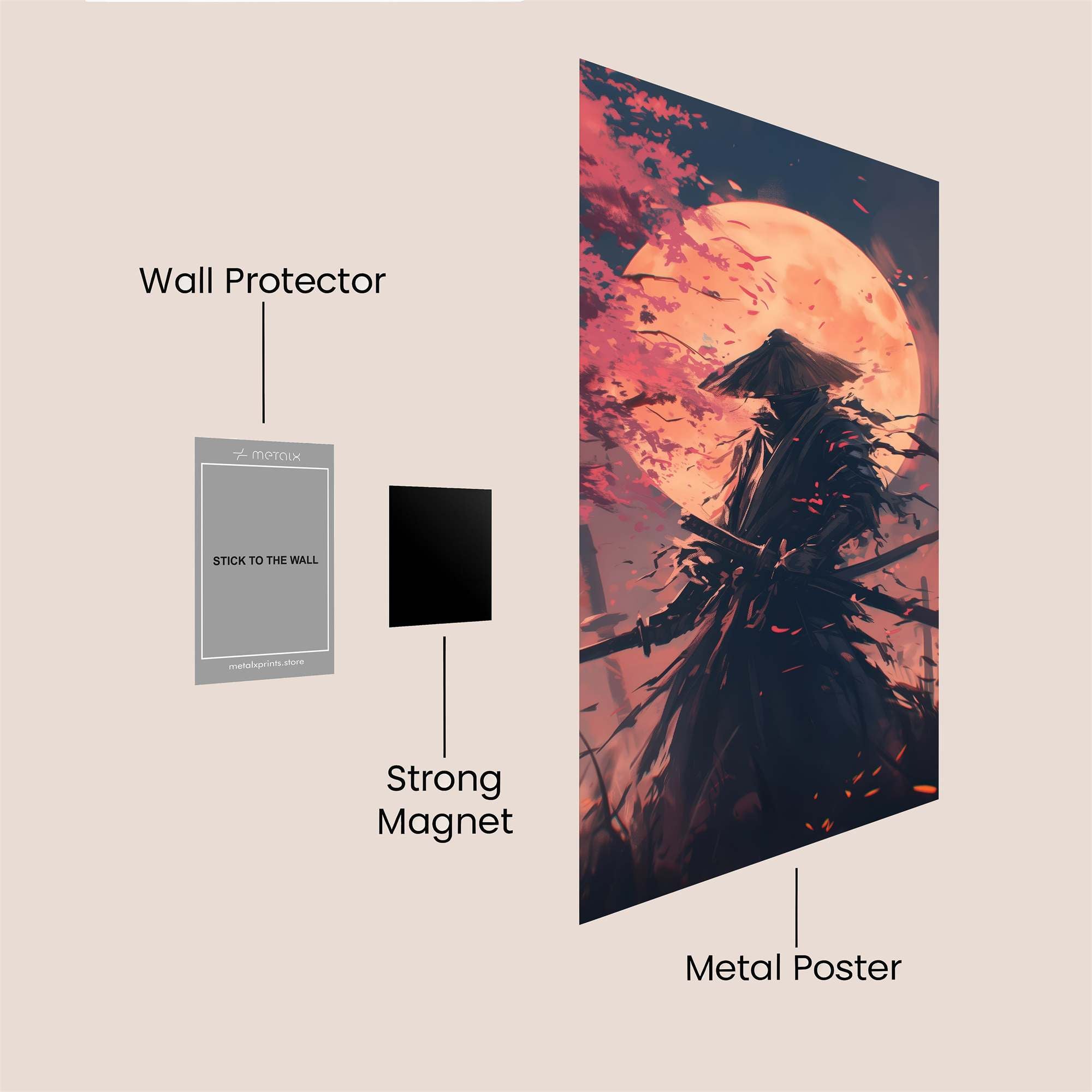 Ronin Eclipsed Safe Wall Magnetic / M