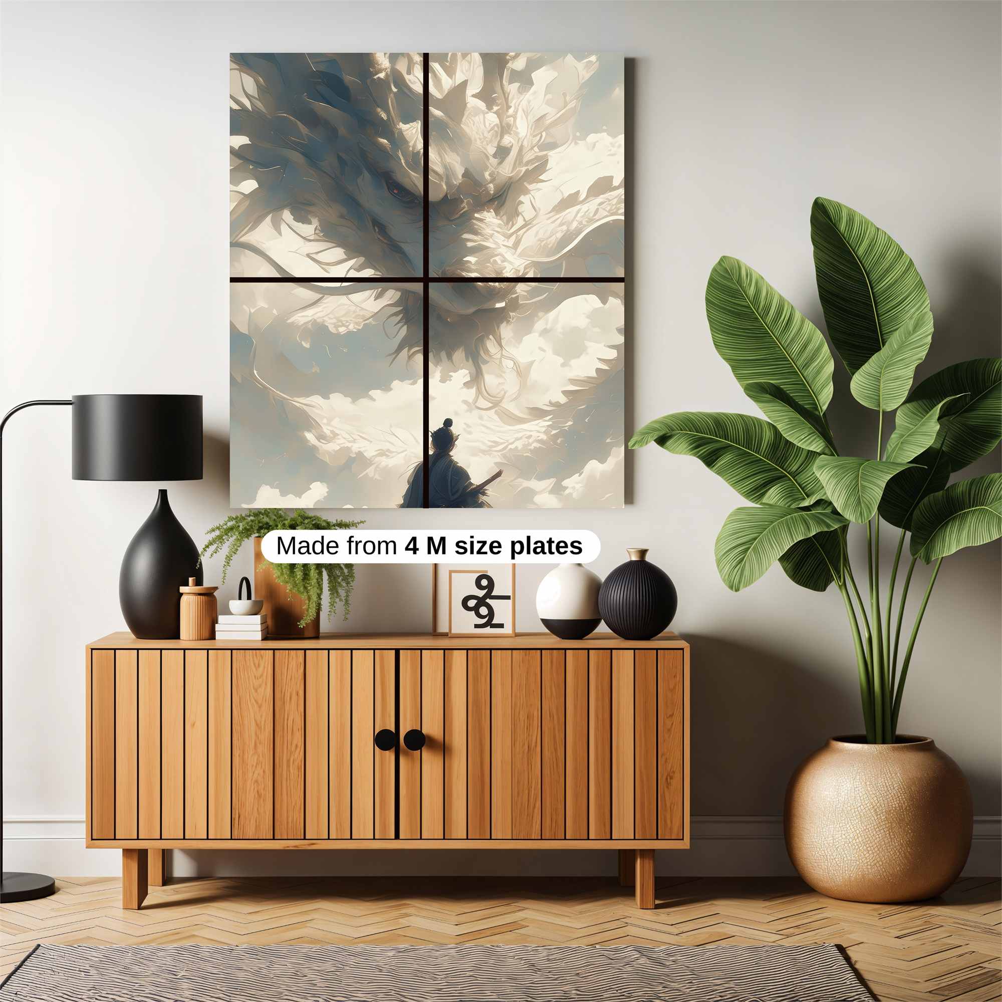 Samurai Serenity Safe Wall Magnetic / M