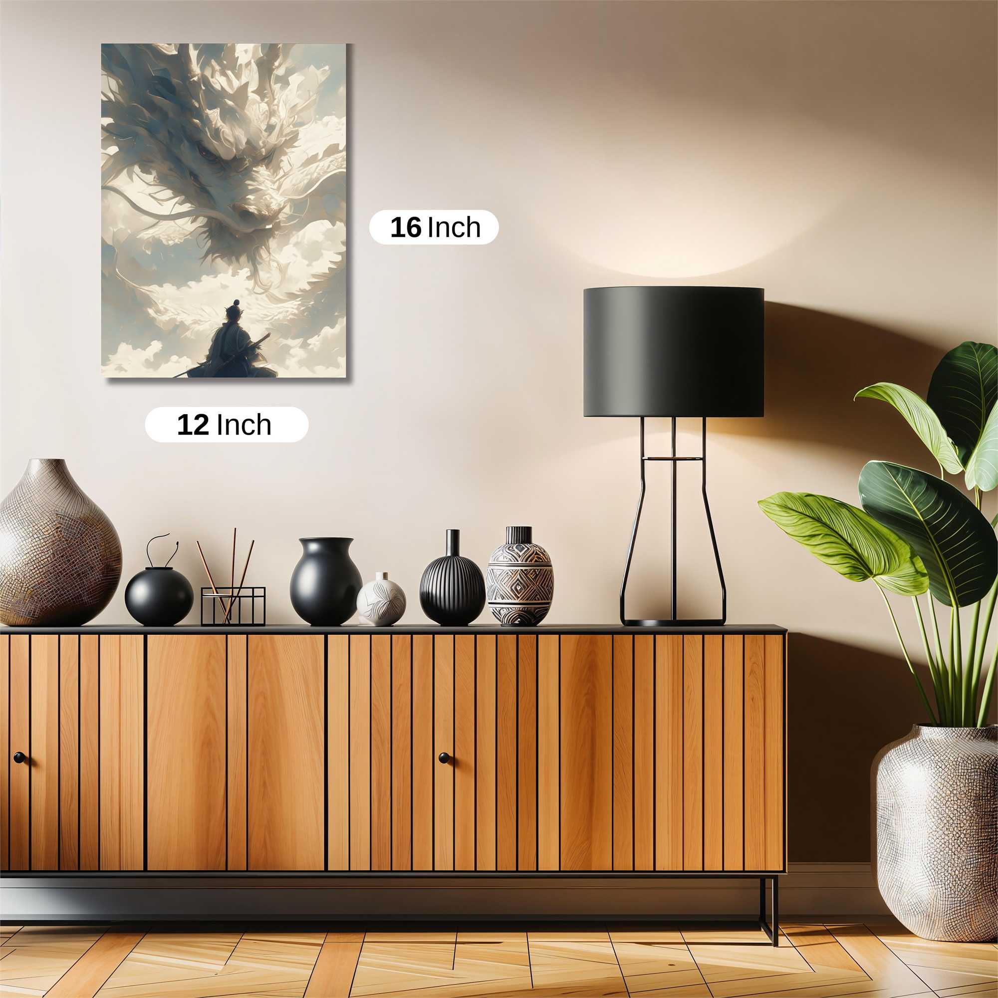 Samurai Serenity Safe Wall Magnetic / M