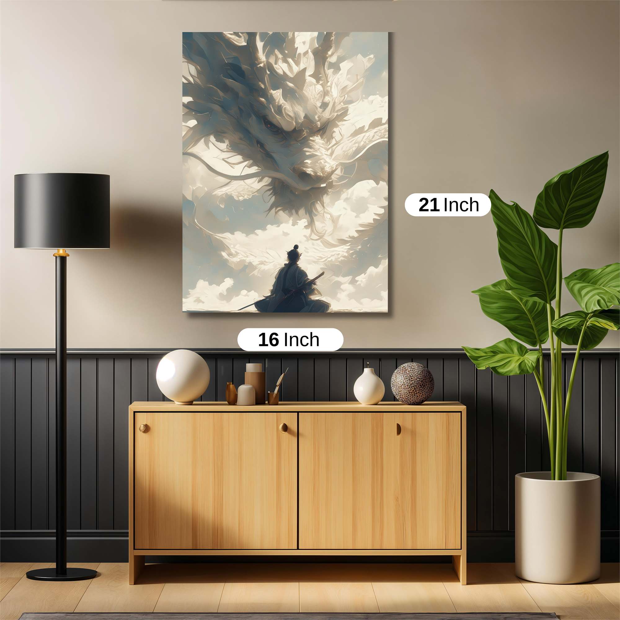 Samurai Serenity Safe Wall Magnetic / M